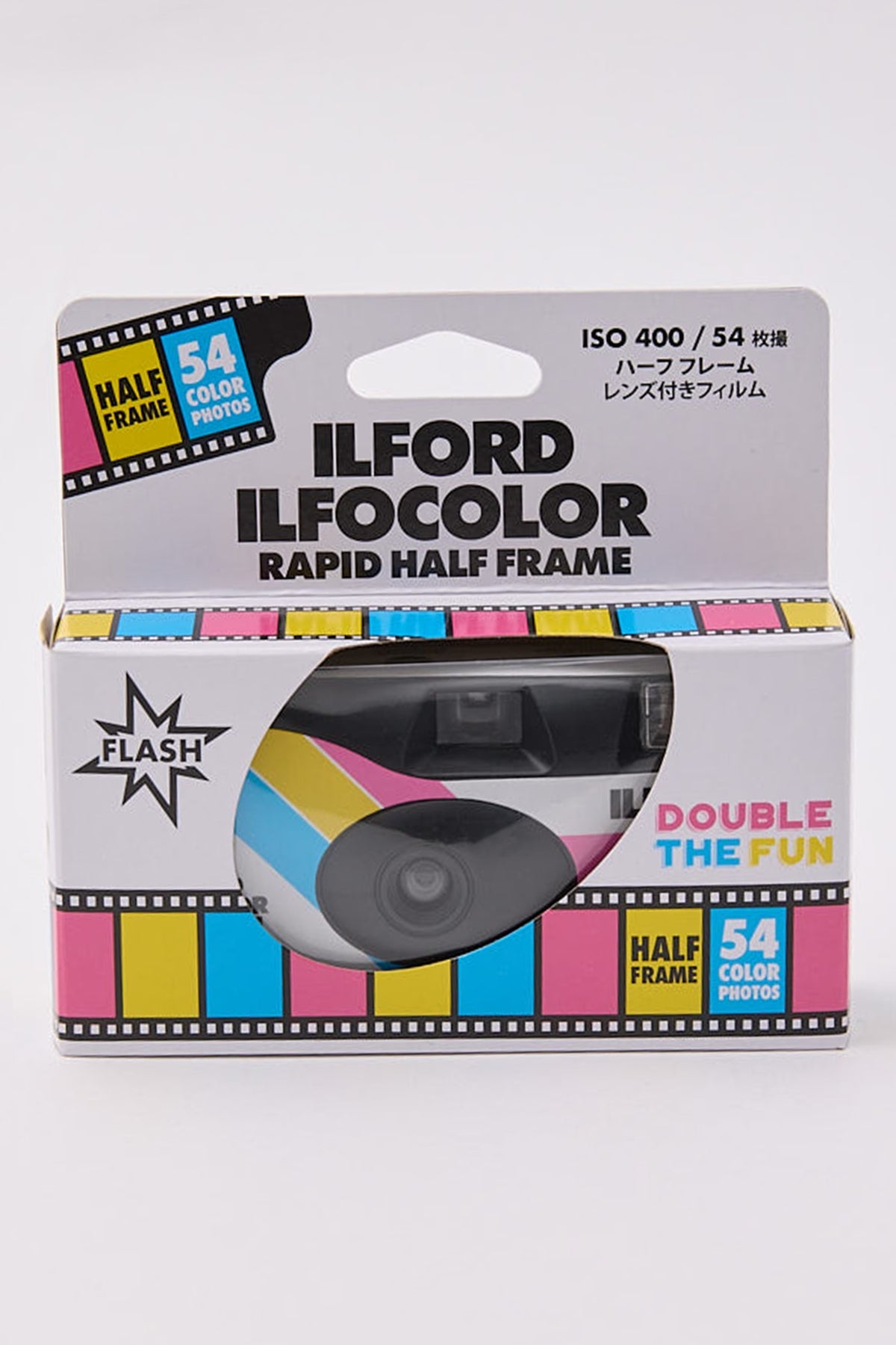 Ilford Ilfocolor Rapid Half Frame Camera 54 Exposures Multi