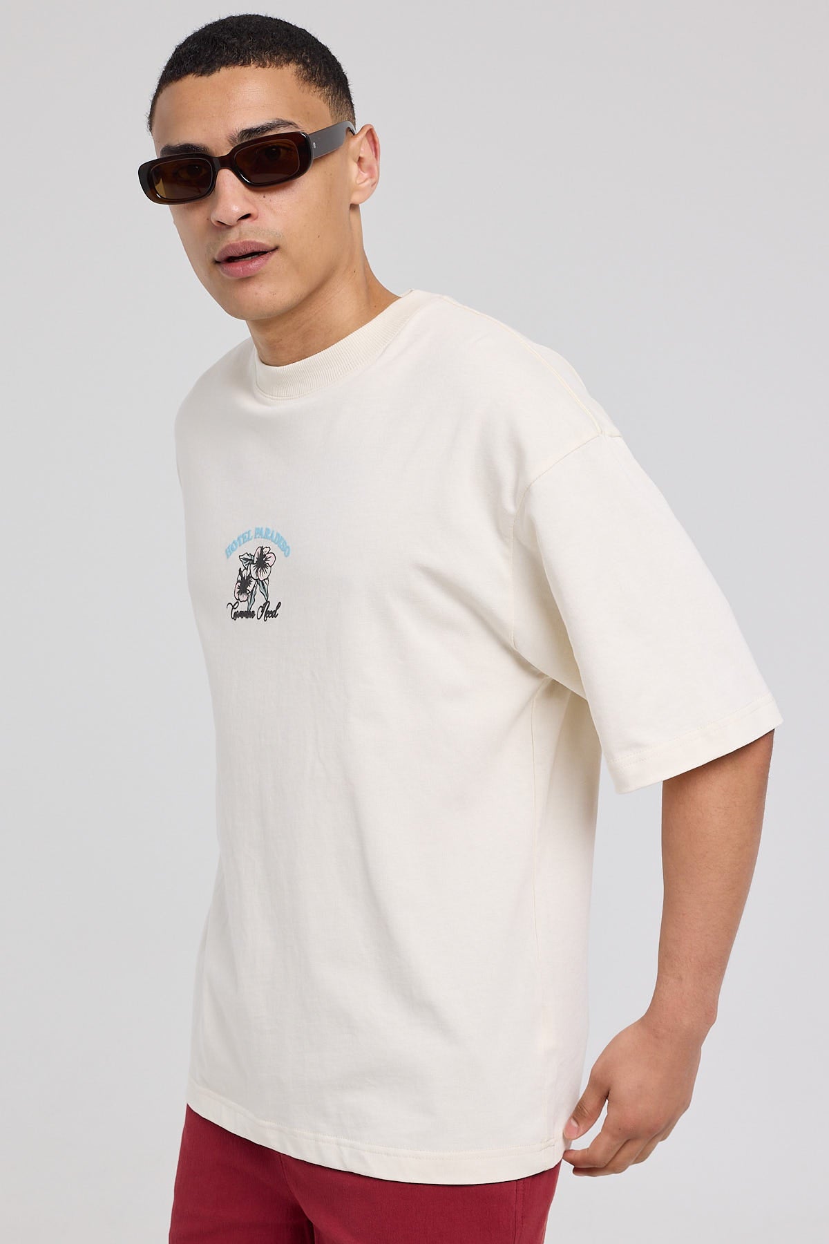 Common Need Florida Heavyweight Easy Tee Ecru