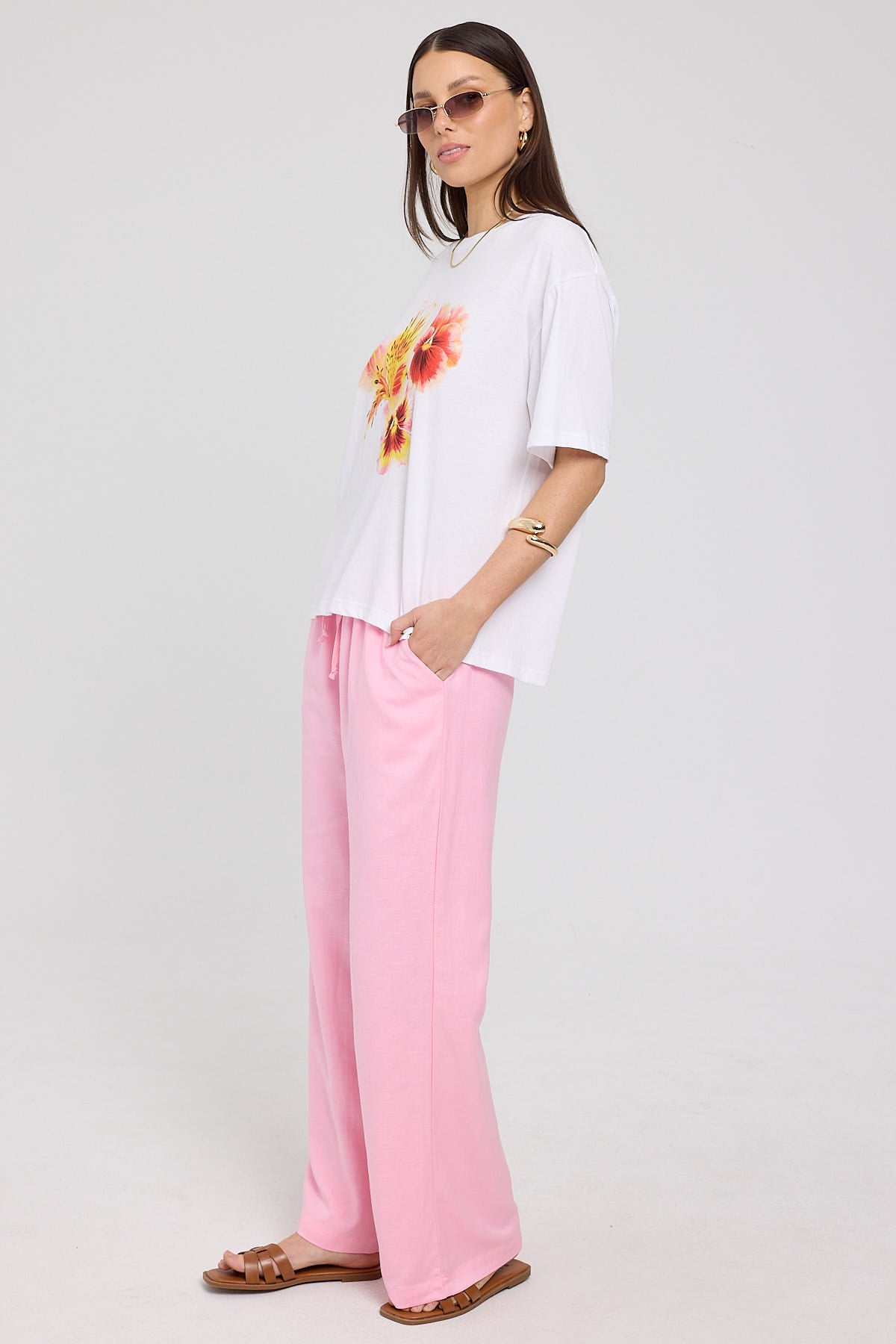 Perfect Stranger Malaga Beach Pant Pink