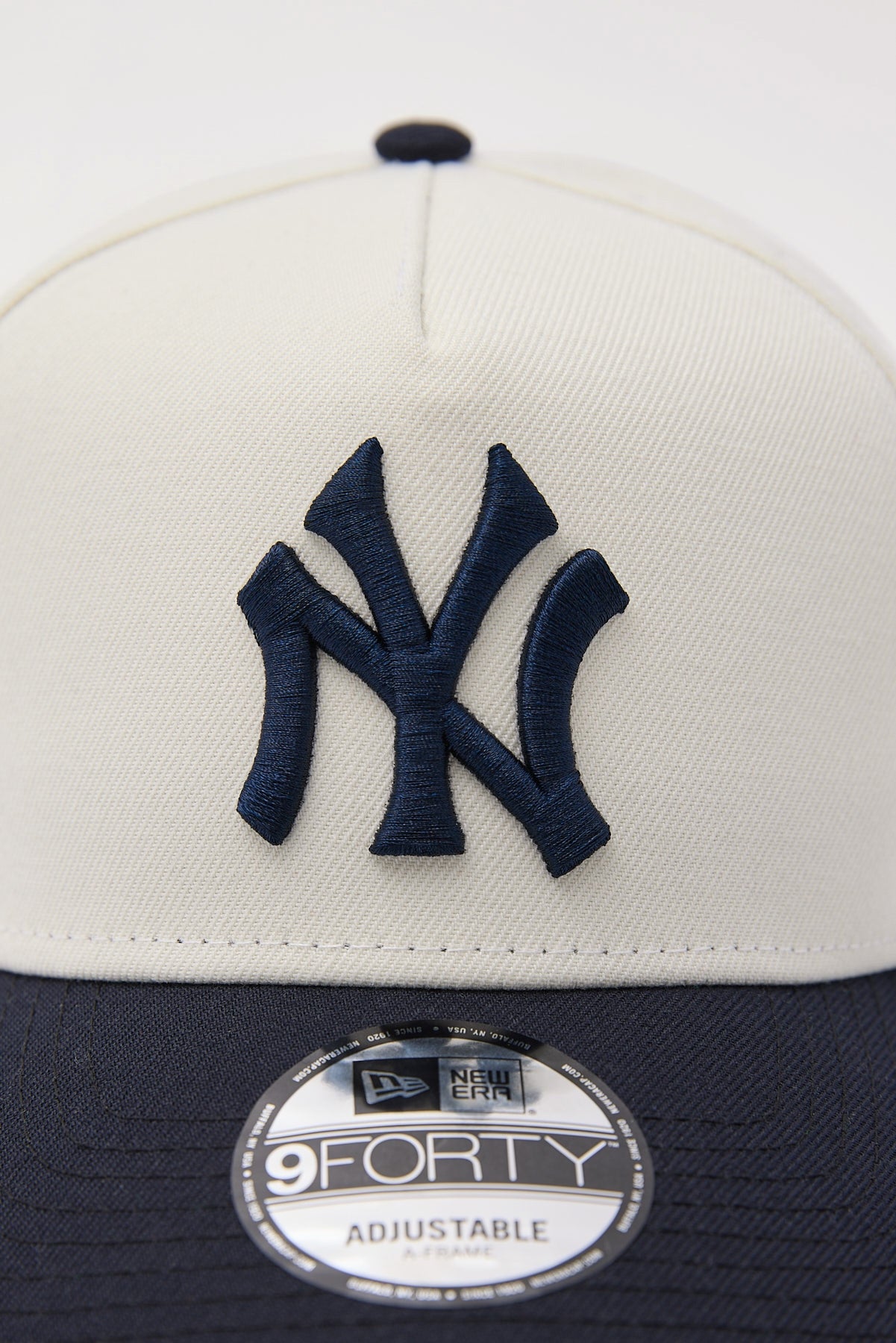 New Era 9Forty A-Frame New York Yankees OTC Cap Chrome/Oceanside Blue/Green Undervi