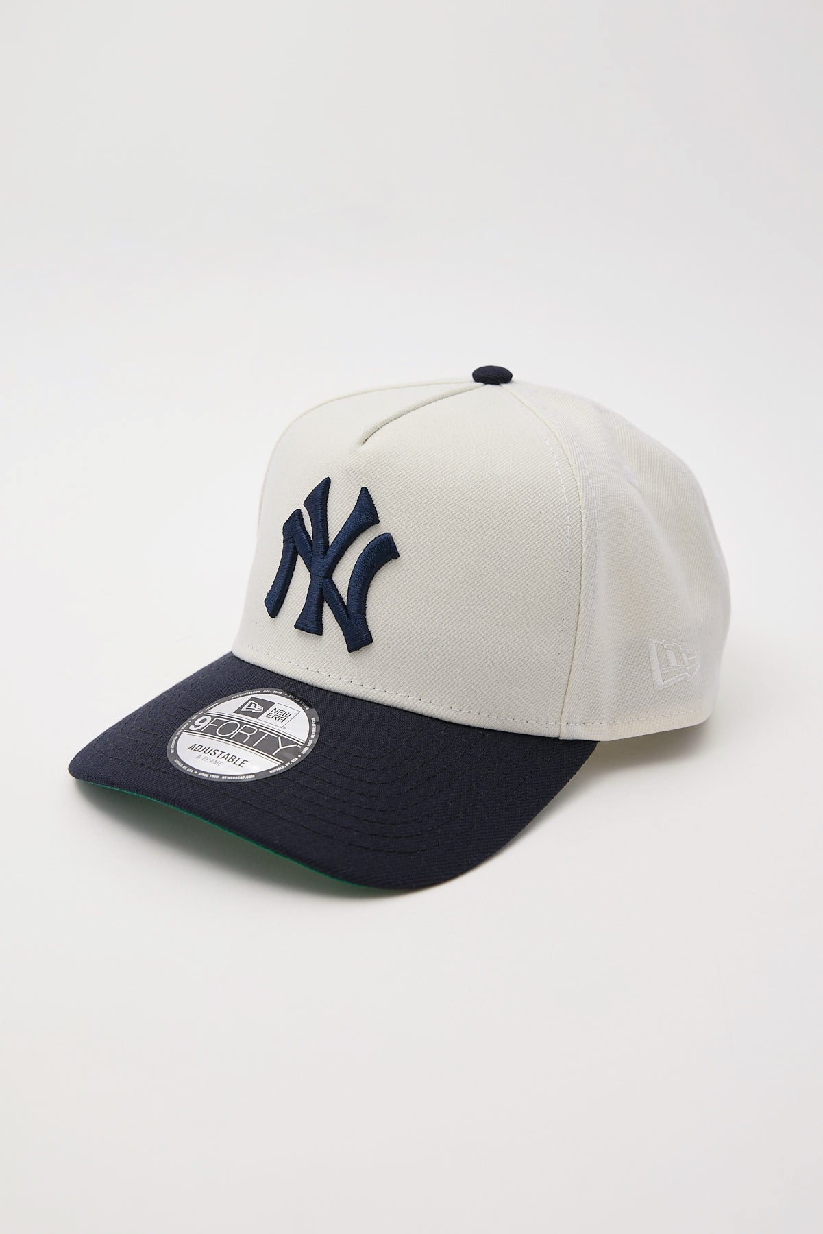 New Era 9Forty A-Frame New York Yankees OTC Cap Chrome/Oceanside Blue/Green Undervi