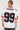 Kiss Chacey Star Football Jersey White/Red