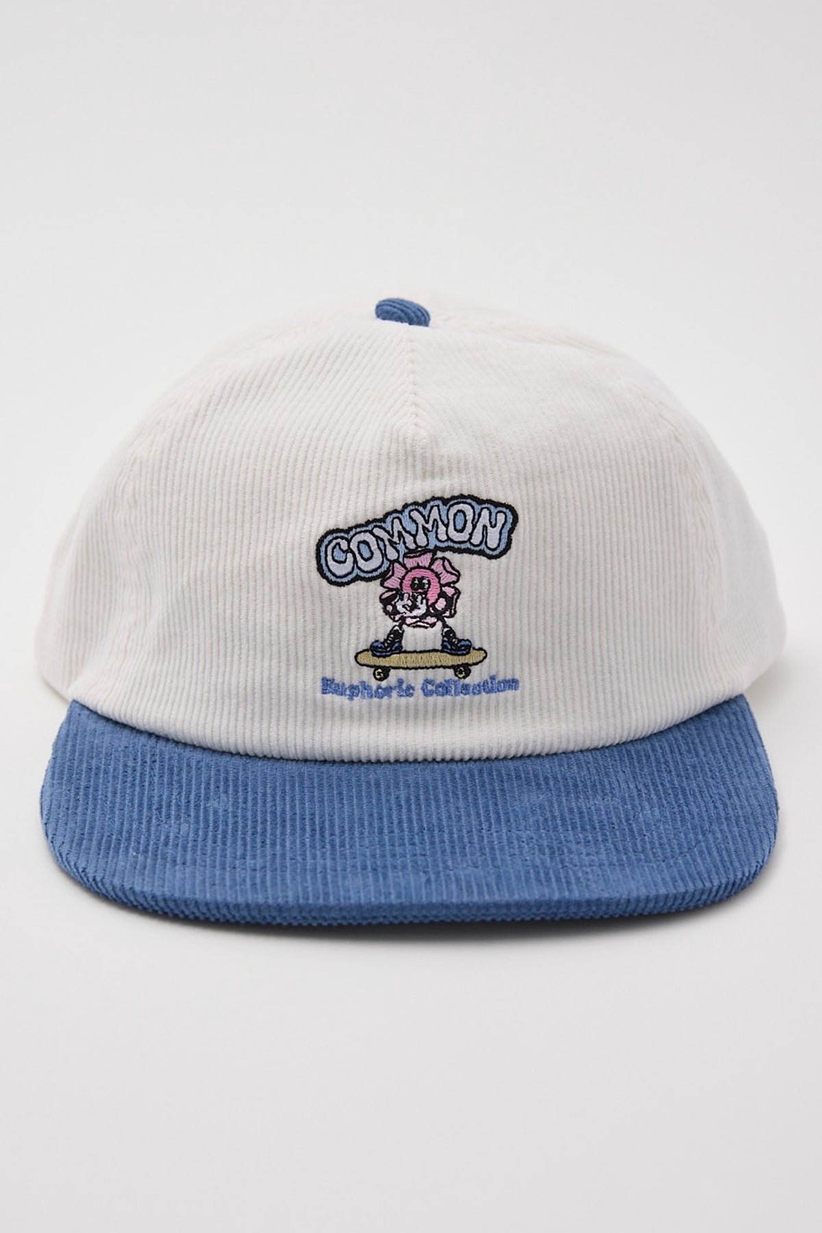 Common Need Euphoria Cord Skate Cap White/Blue