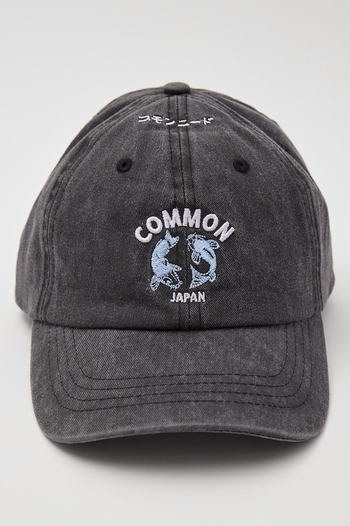 Common Need Kawa Dad Cap Washed Black