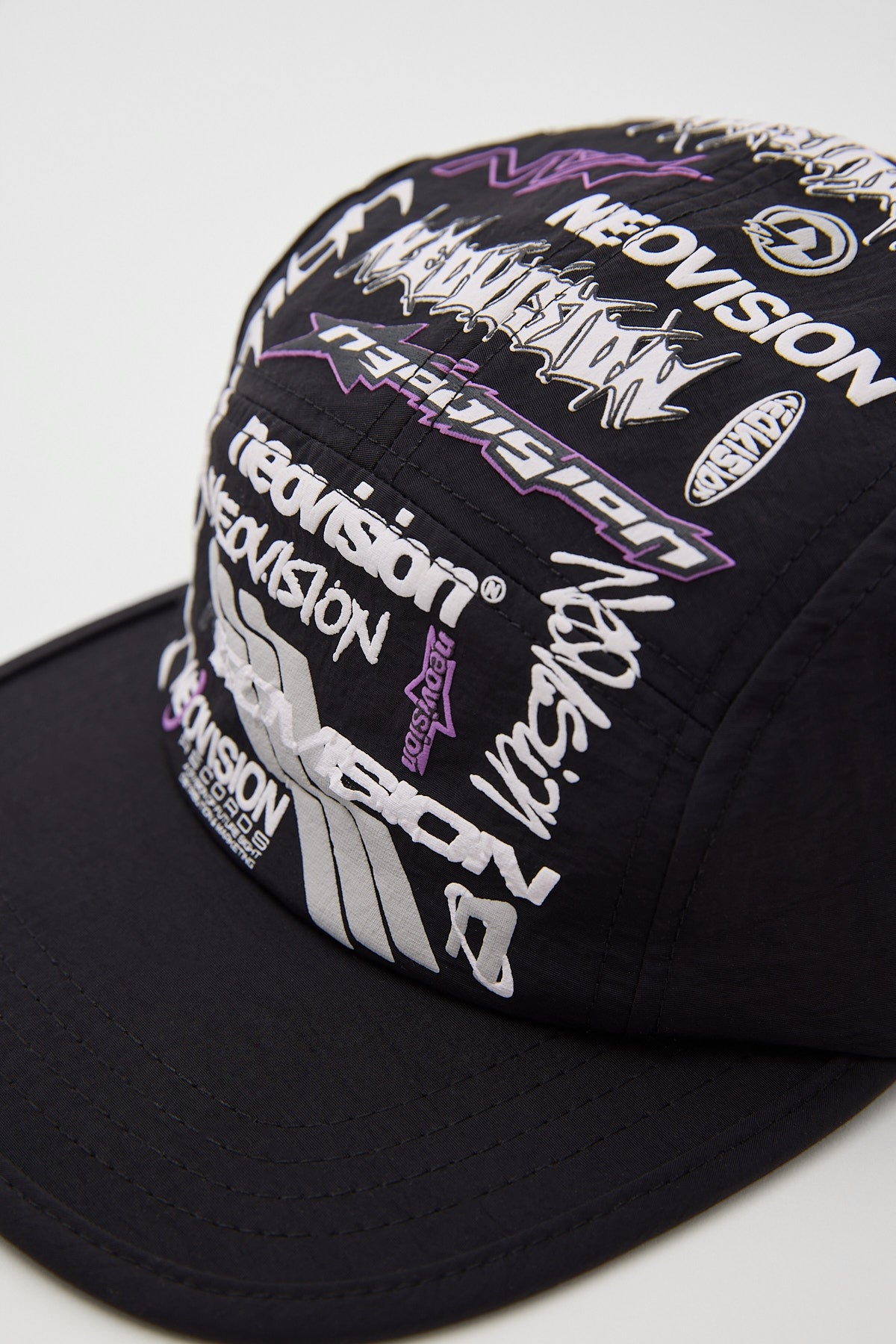 Neovision Decal 5 Panel Cap Black