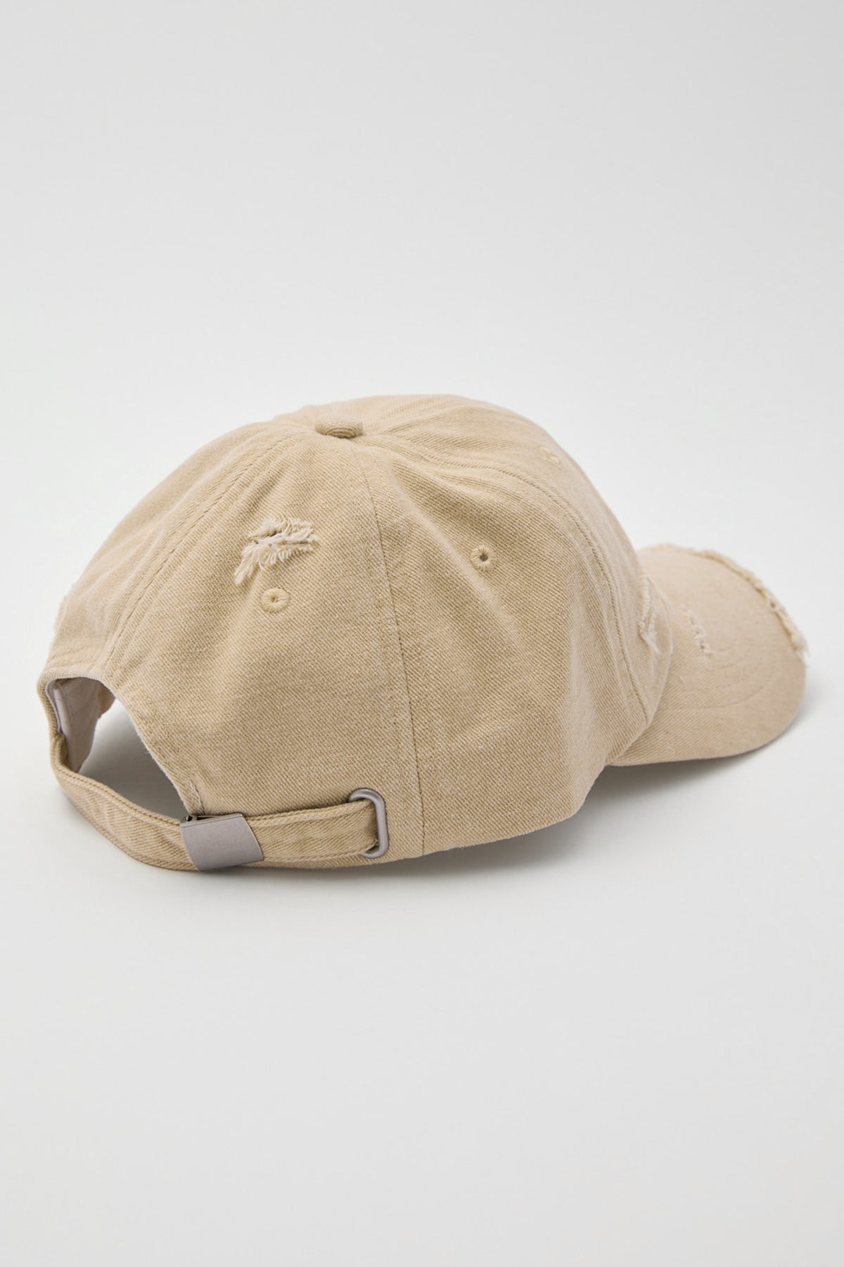 Neovision Ballerina Distressed Dad Cap Beige