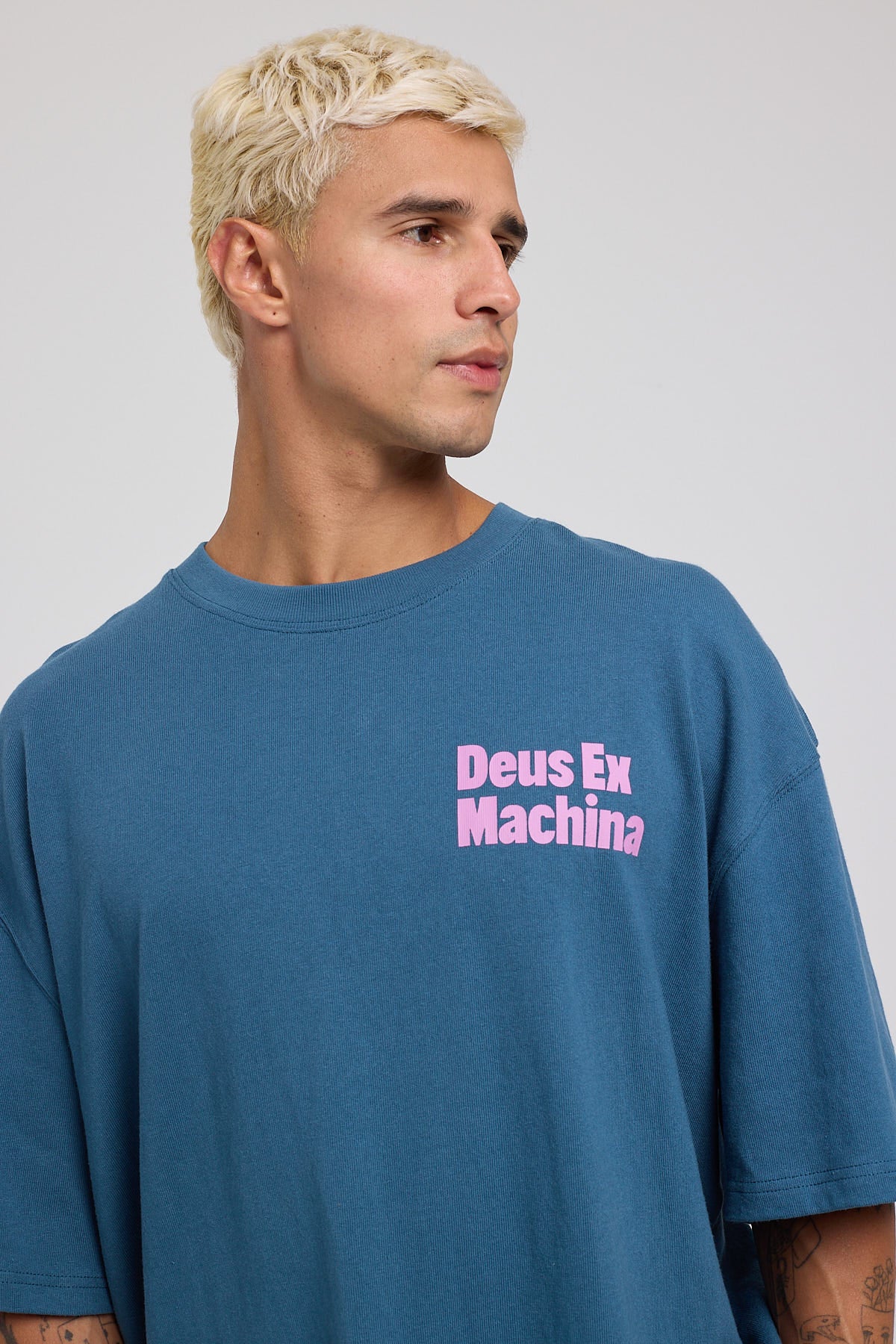 Deus Ex Machina Angel Energy Tee Indian Teal