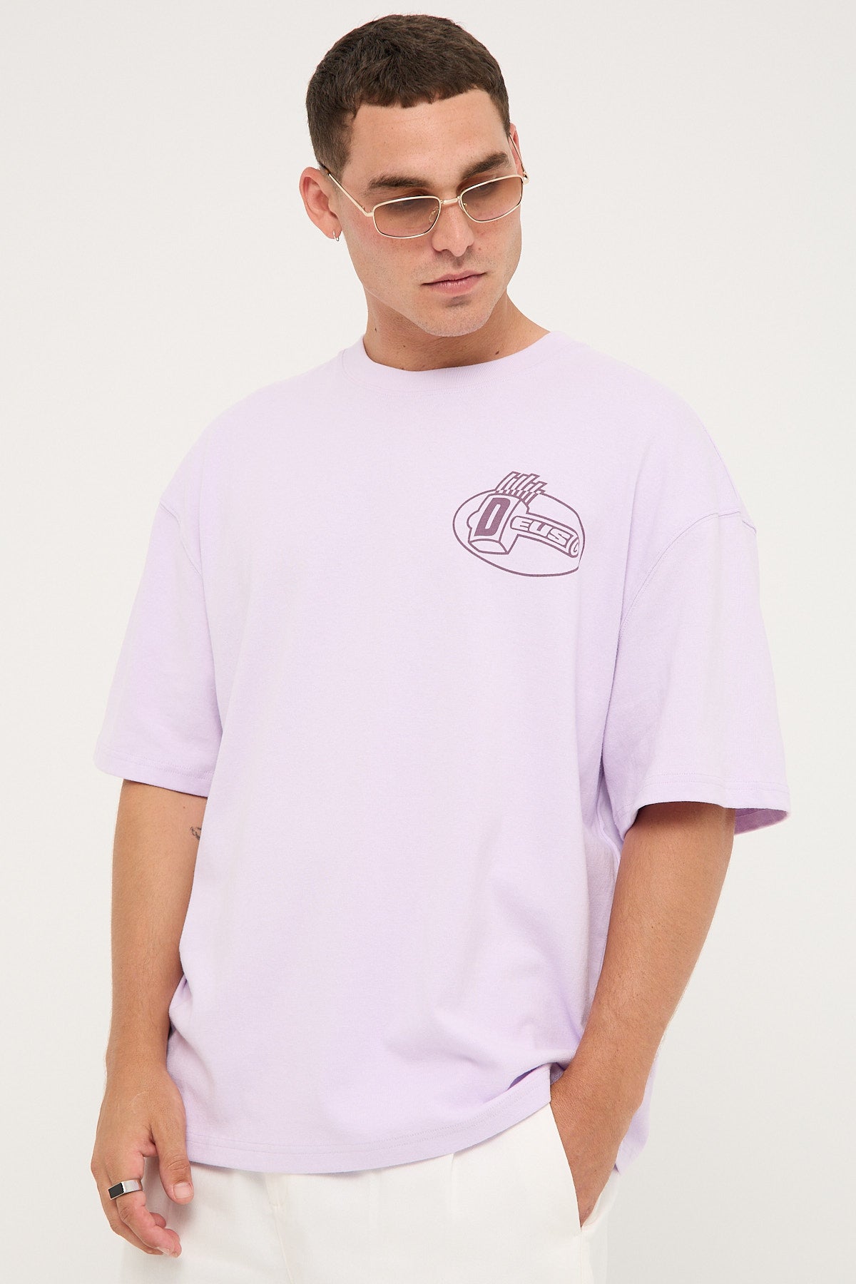 Deus Ex Machina Goon Squad Tee Orchid Hush