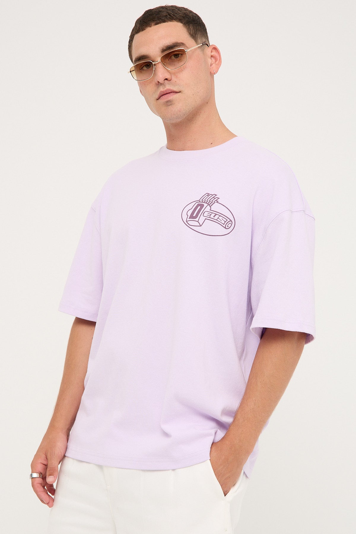 Deus Ex Machina Goon Squad Tee Orchid Hush