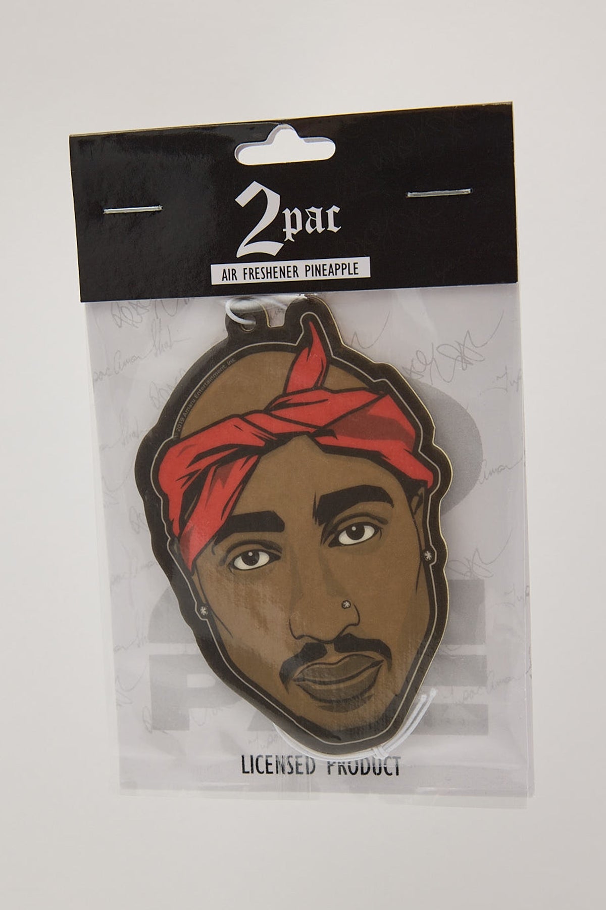 Pro & Hop Tupac Red Bandana Air Freshener Multi