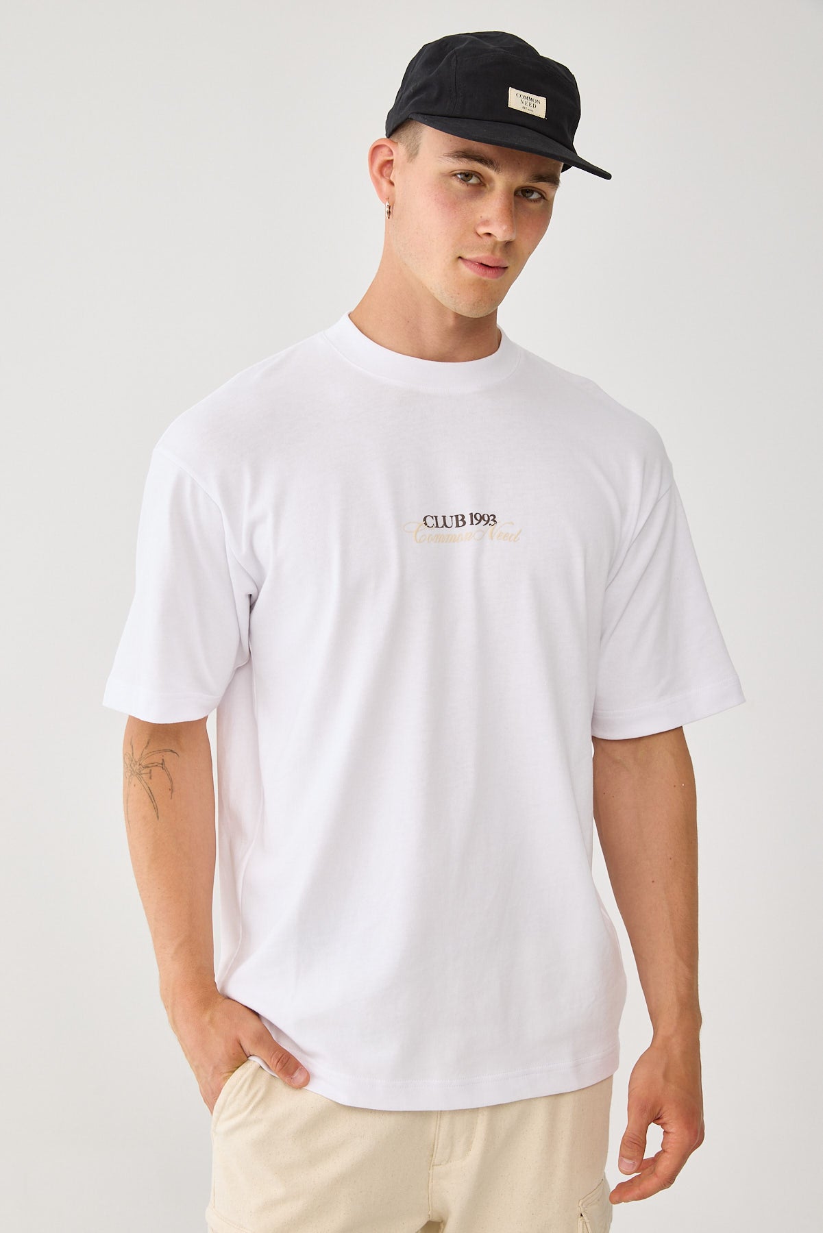 Common Need Club 1993 Heavyweight Boxy Tee White