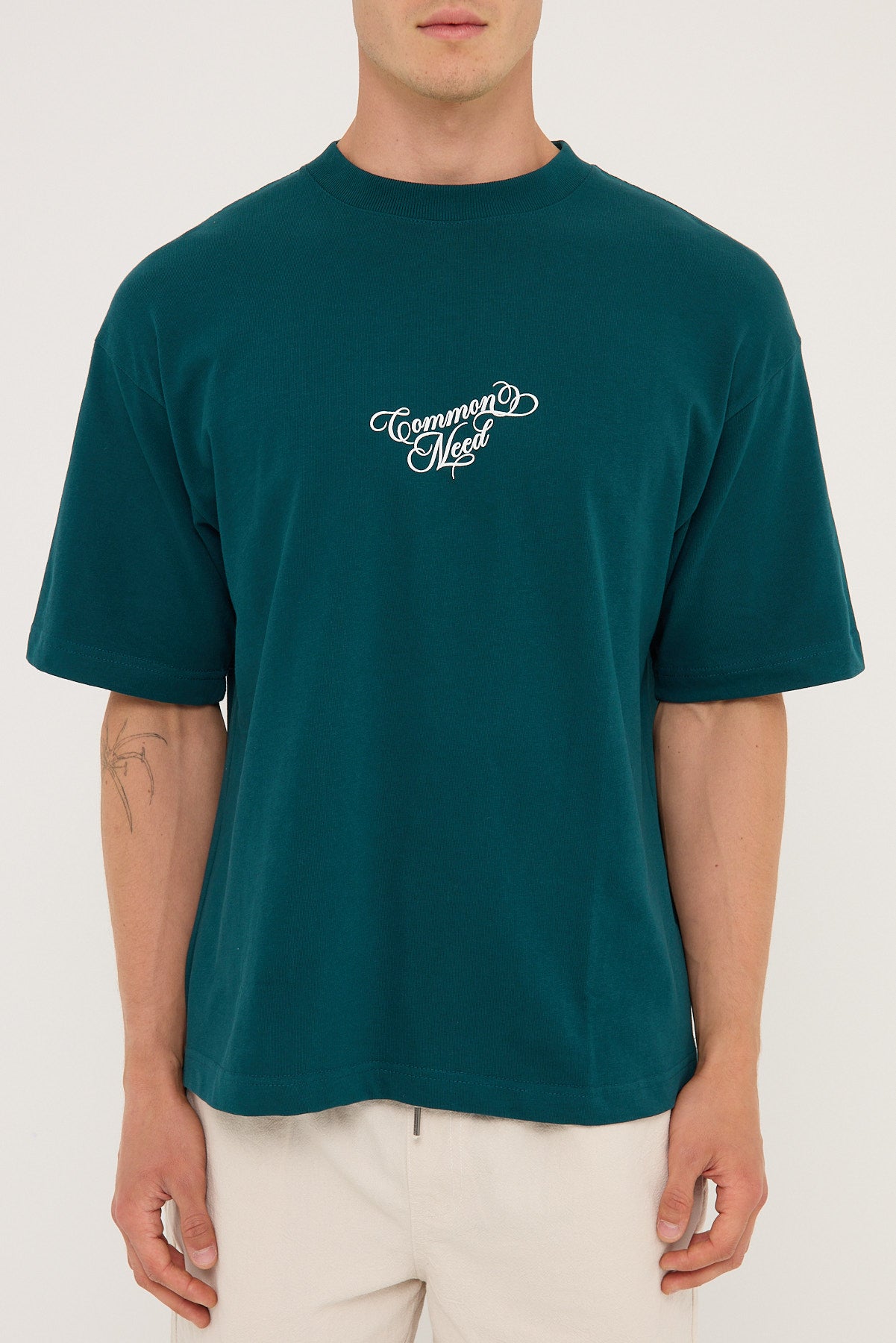 Common Need Craft Heavyweight Easy Tee Teal