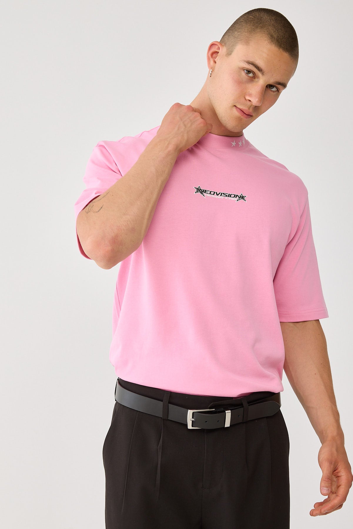 Neovision Sonar Street Super Heavy Tee Pink