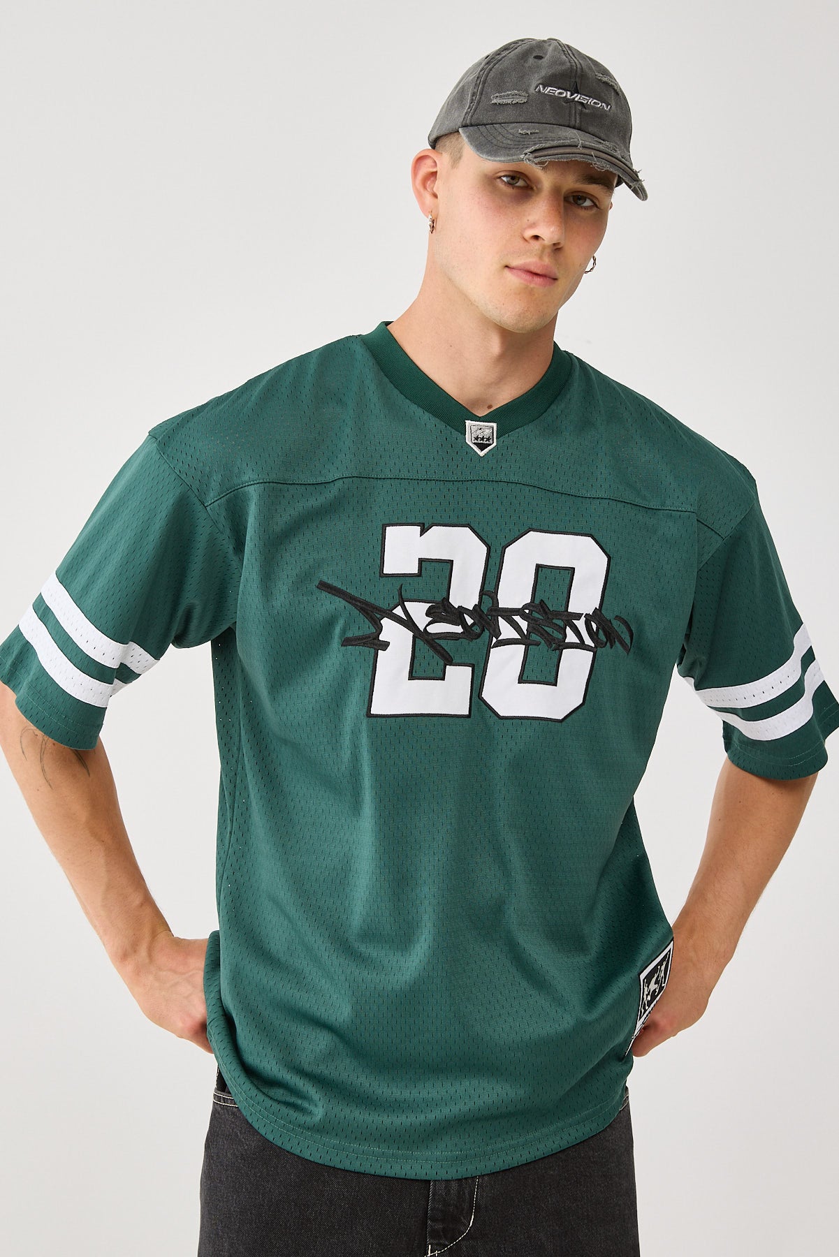 Neovision Redemption V Neck Jersey Dark Green