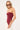 L&t Recycle Strapless Asymmetrical Top Burgundy