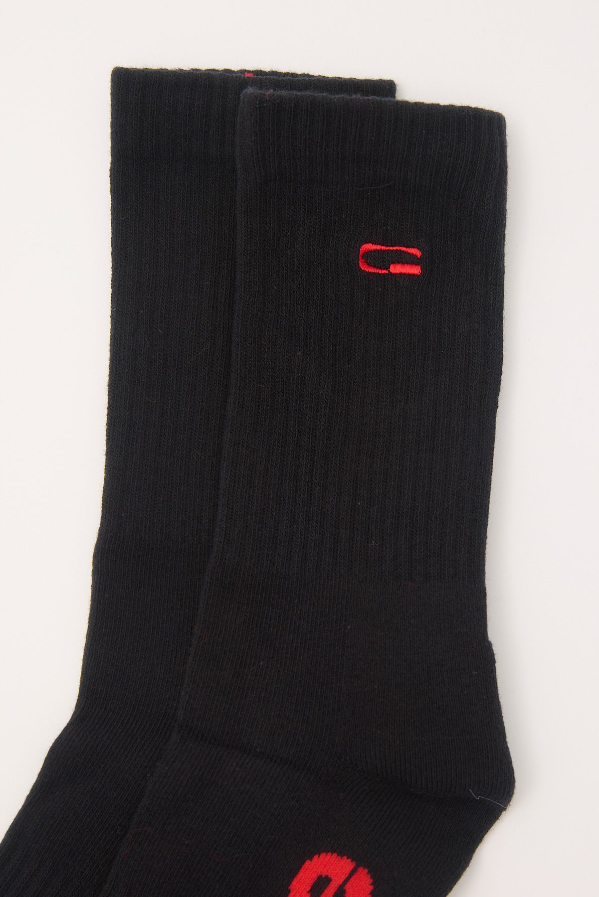 Globe OG Logo Hi Crew Sock 5 Pack Black