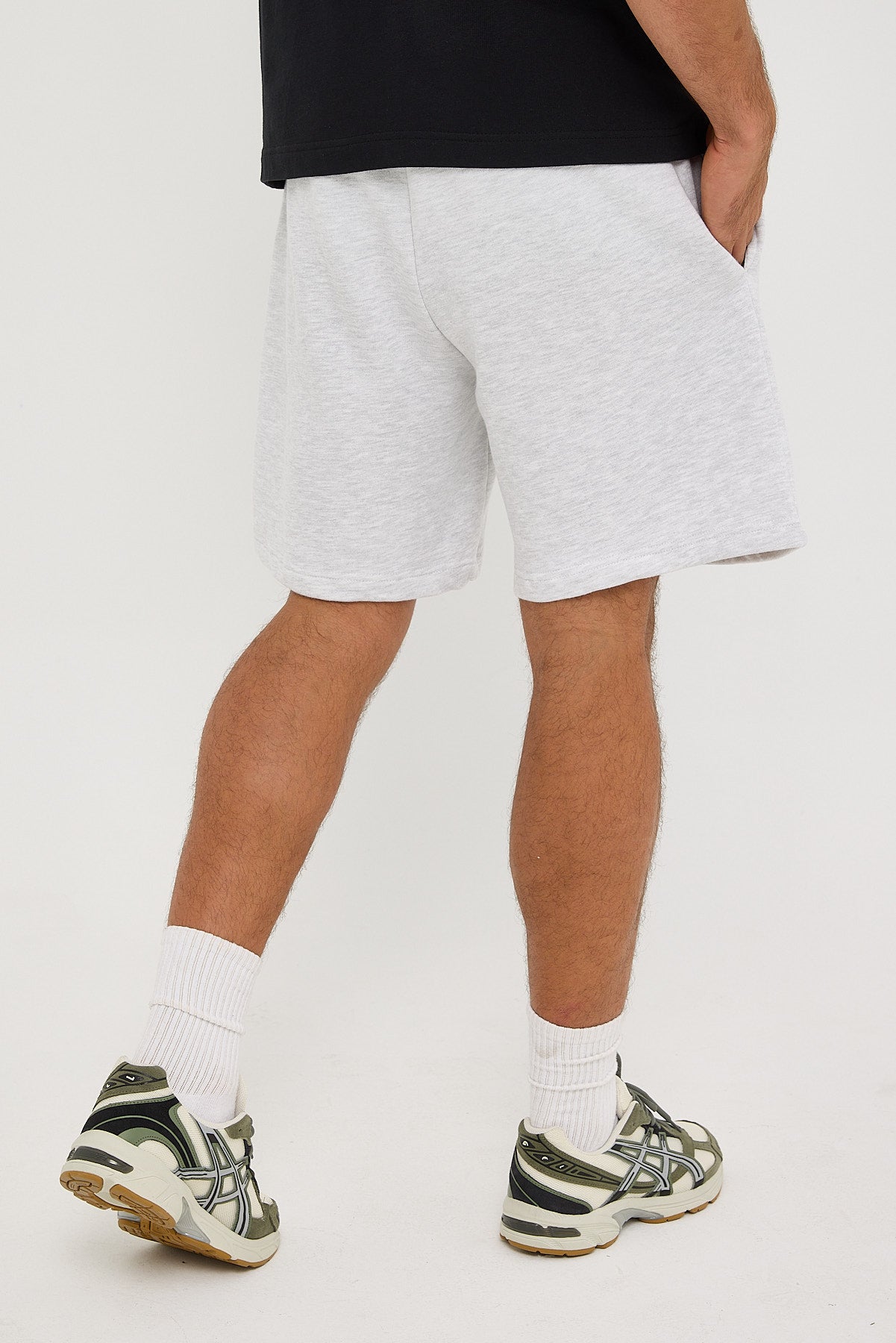 Common Need Club 1993 Loopback Short Snow Marle