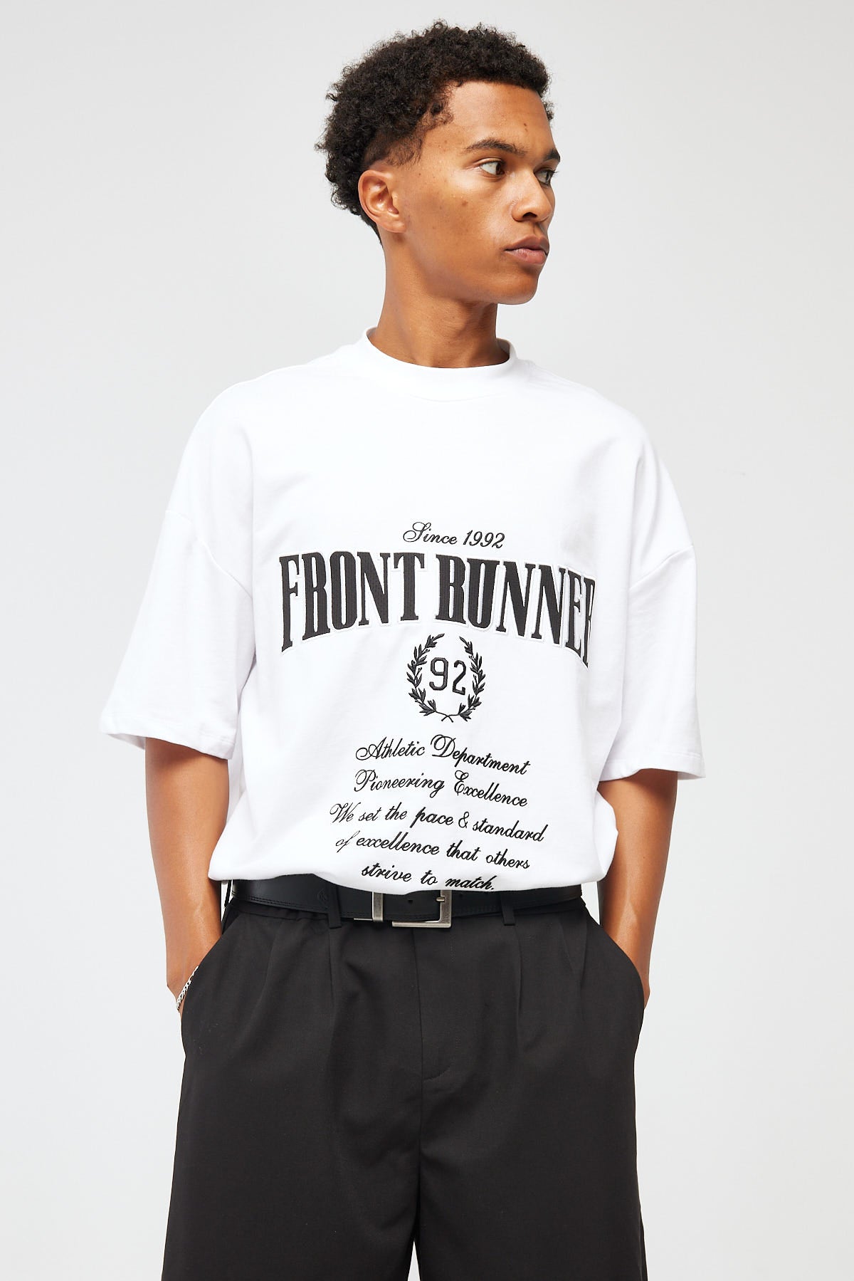 Front Runner Excellence Tee White