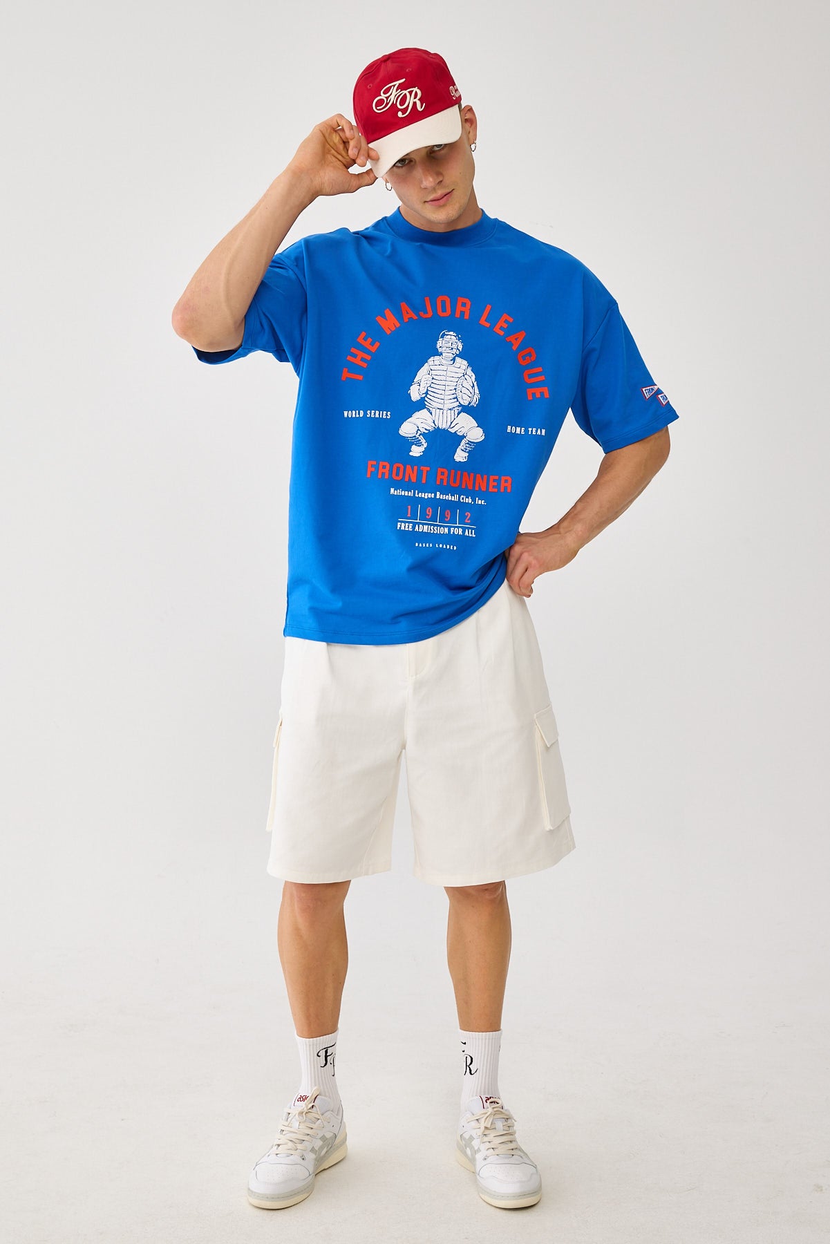 Front Runner Major League Tee Marine Blue