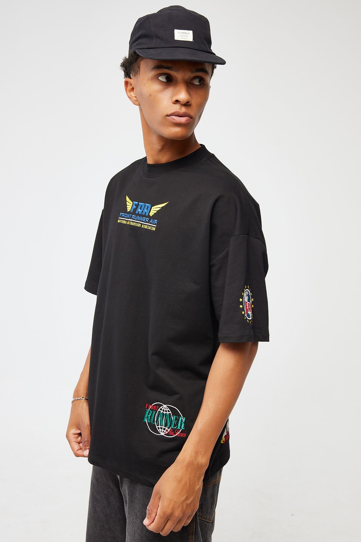 Front Runner Aviation Logo Tee Black