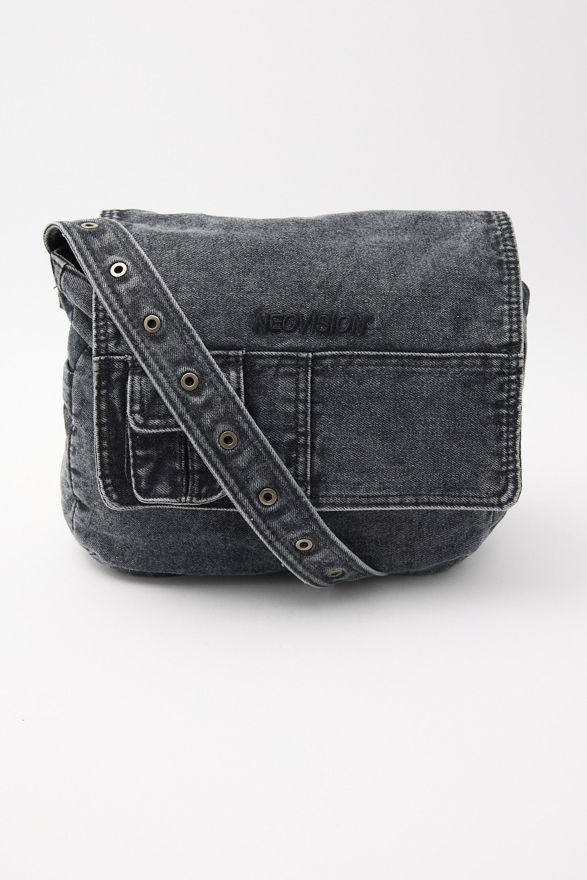 Neovision Propane Messenger Bag Black Denim