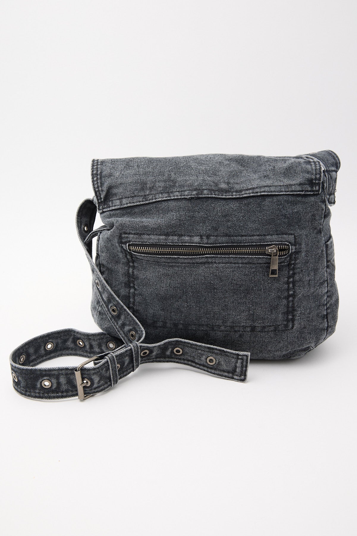 Neovision Propane Messenger Bag Black Denim