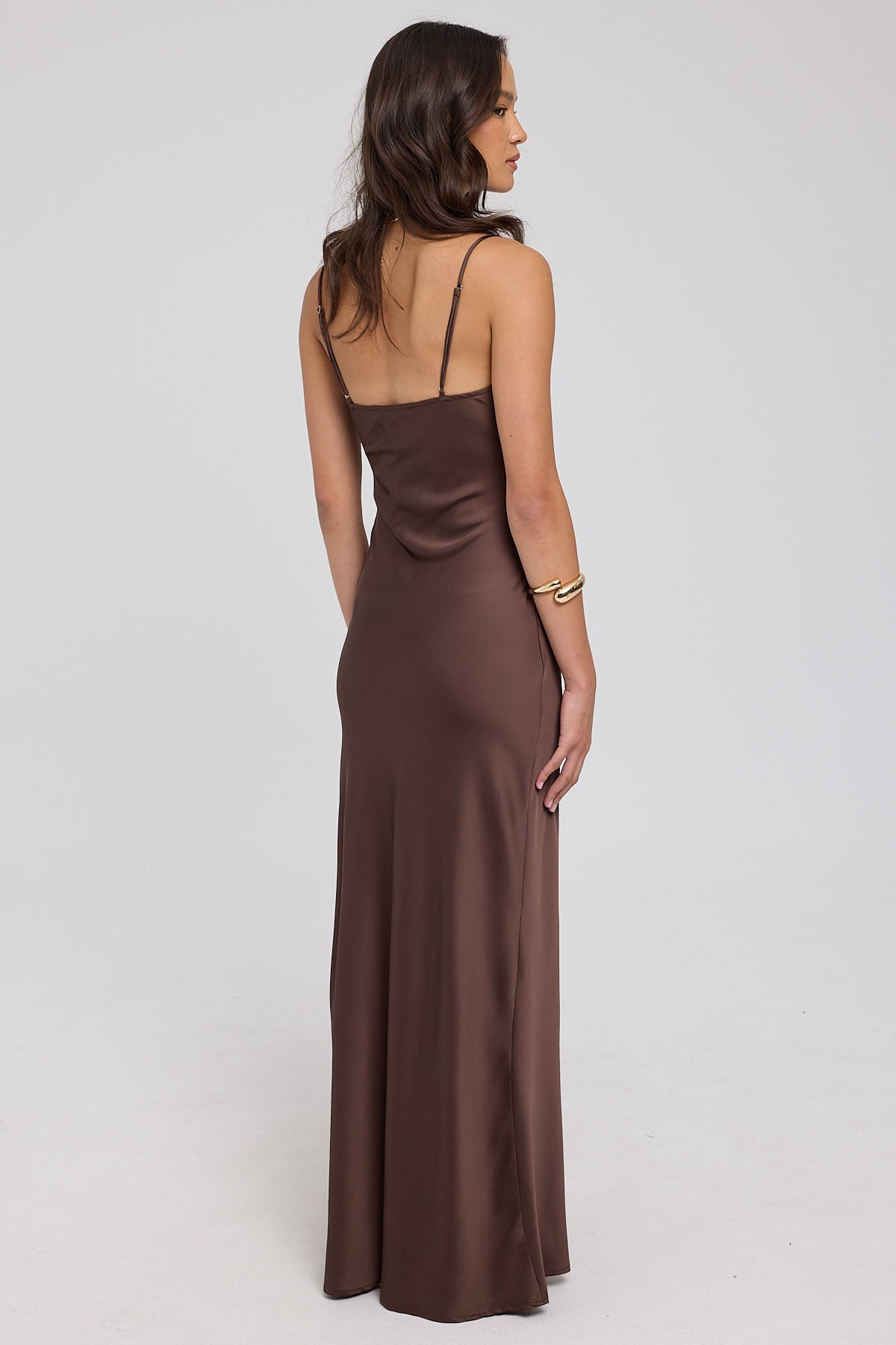 Lioness About A Girl Maxi Dress Chocolate