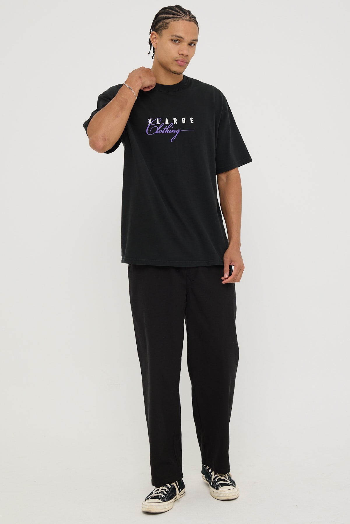 Xlarge Drift Boxy SS Tee Pigment Black