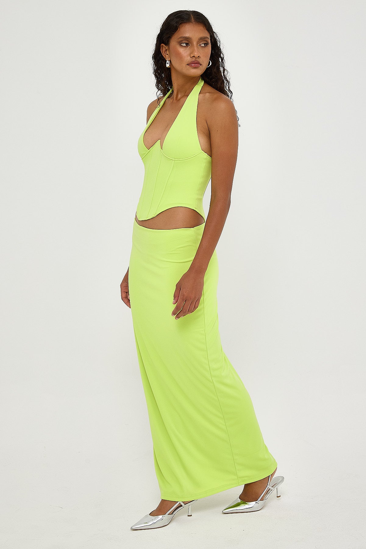 Jgr & Stn Hadley Maxi Skirt Green