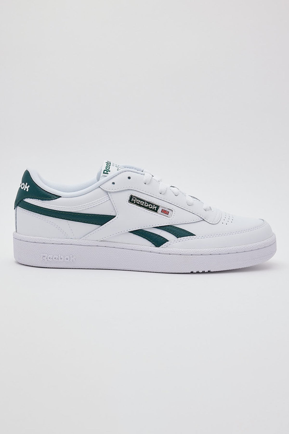 Reebok Club C Revenge Sneaker White Collegiate Green