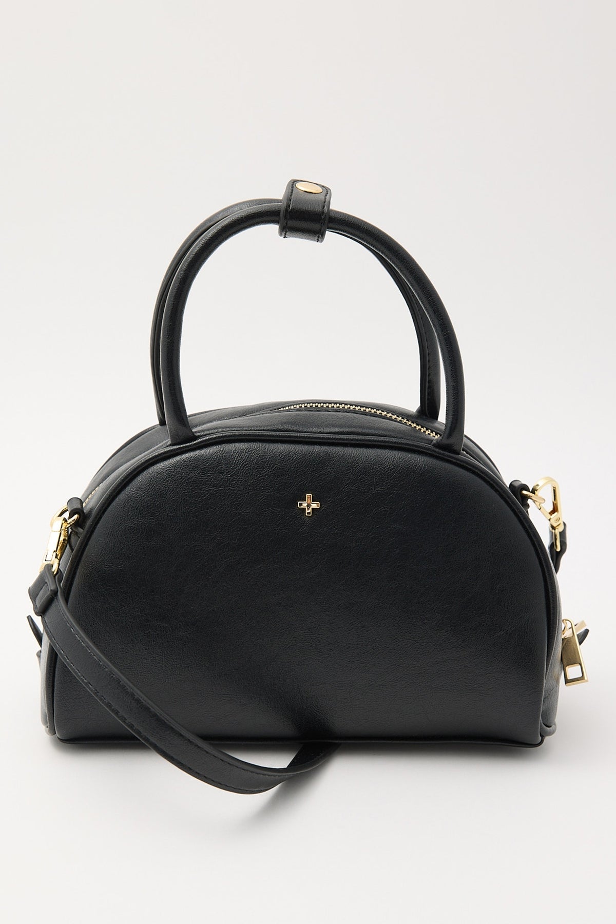 Peta + Jain Bebe Black PU/Gold