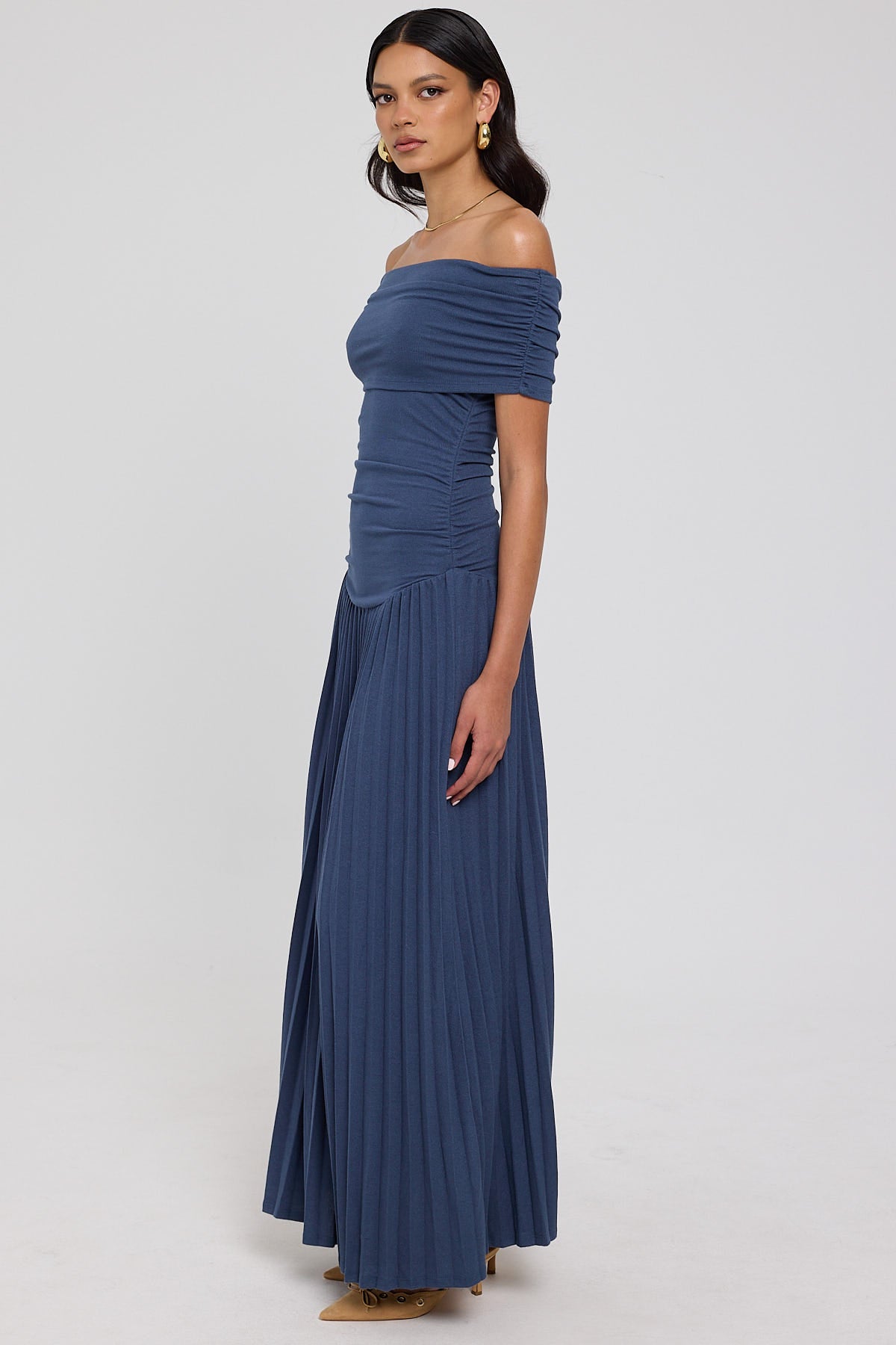 Lioness Field Of Dreams Maxi Dress Navy