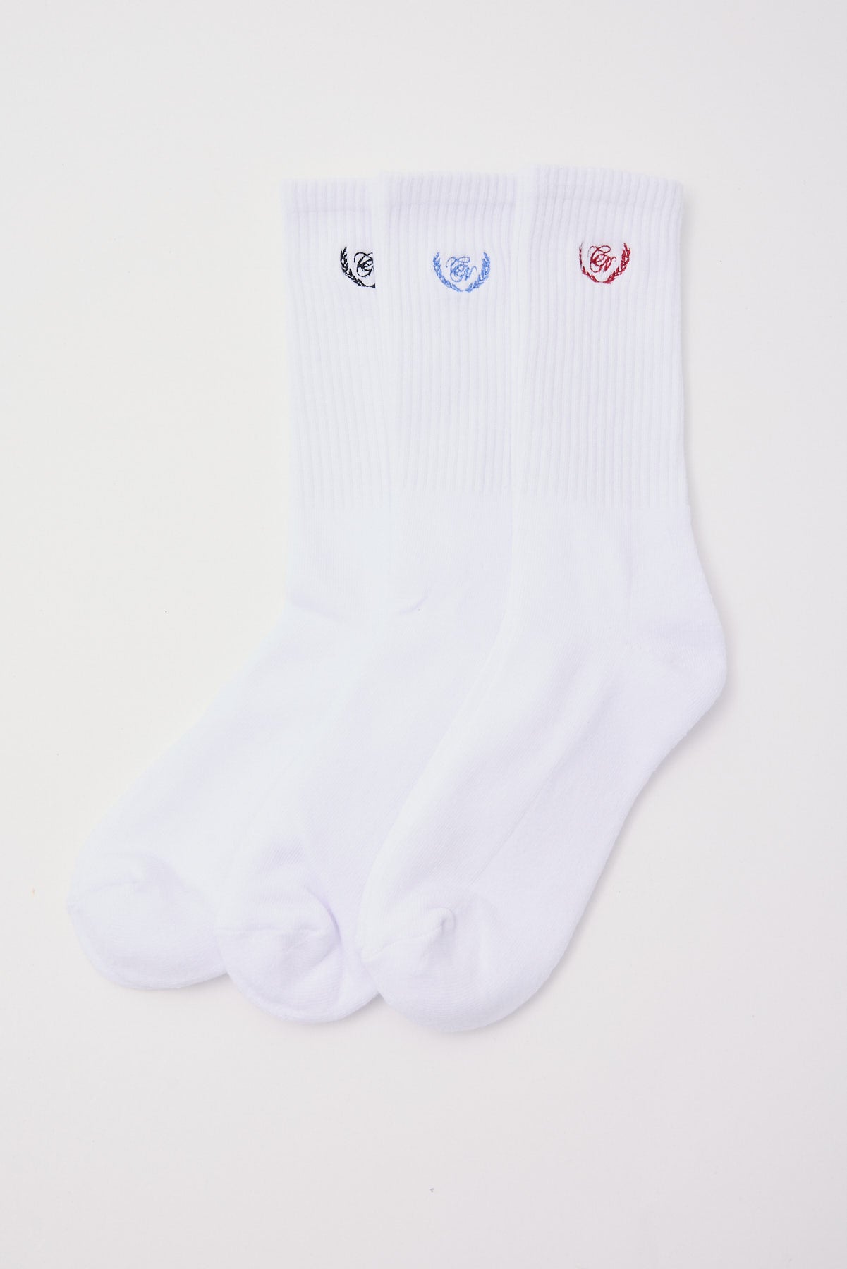 Common Need Invincible Sock 3 Pack White