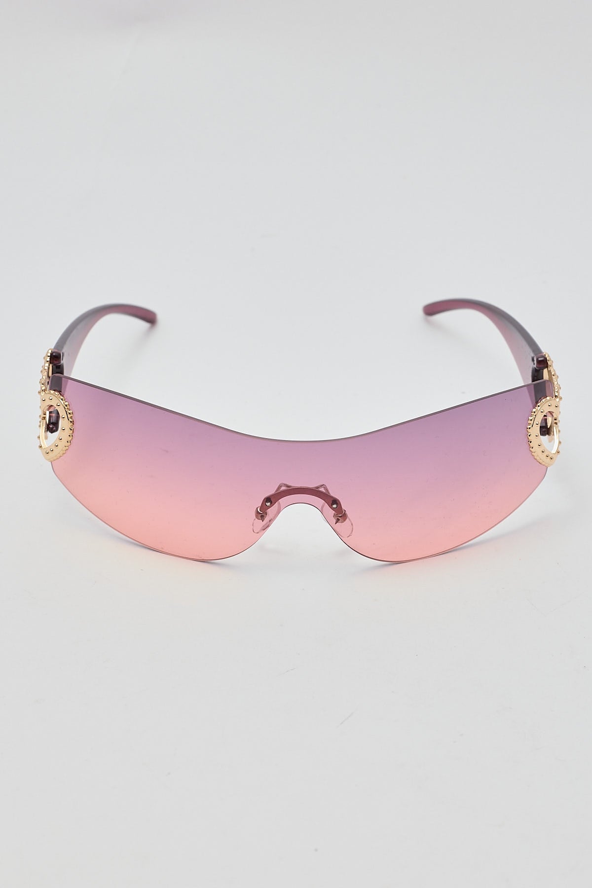 Angels Whisper Speed Drive Sunglasses Pink