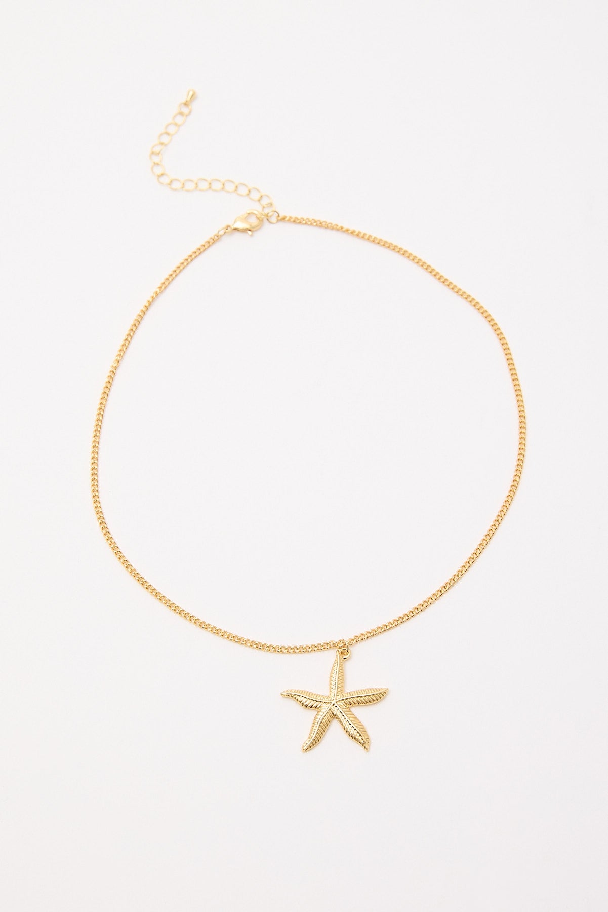 Perfect Stranger Starfish Necklace 18K Gold