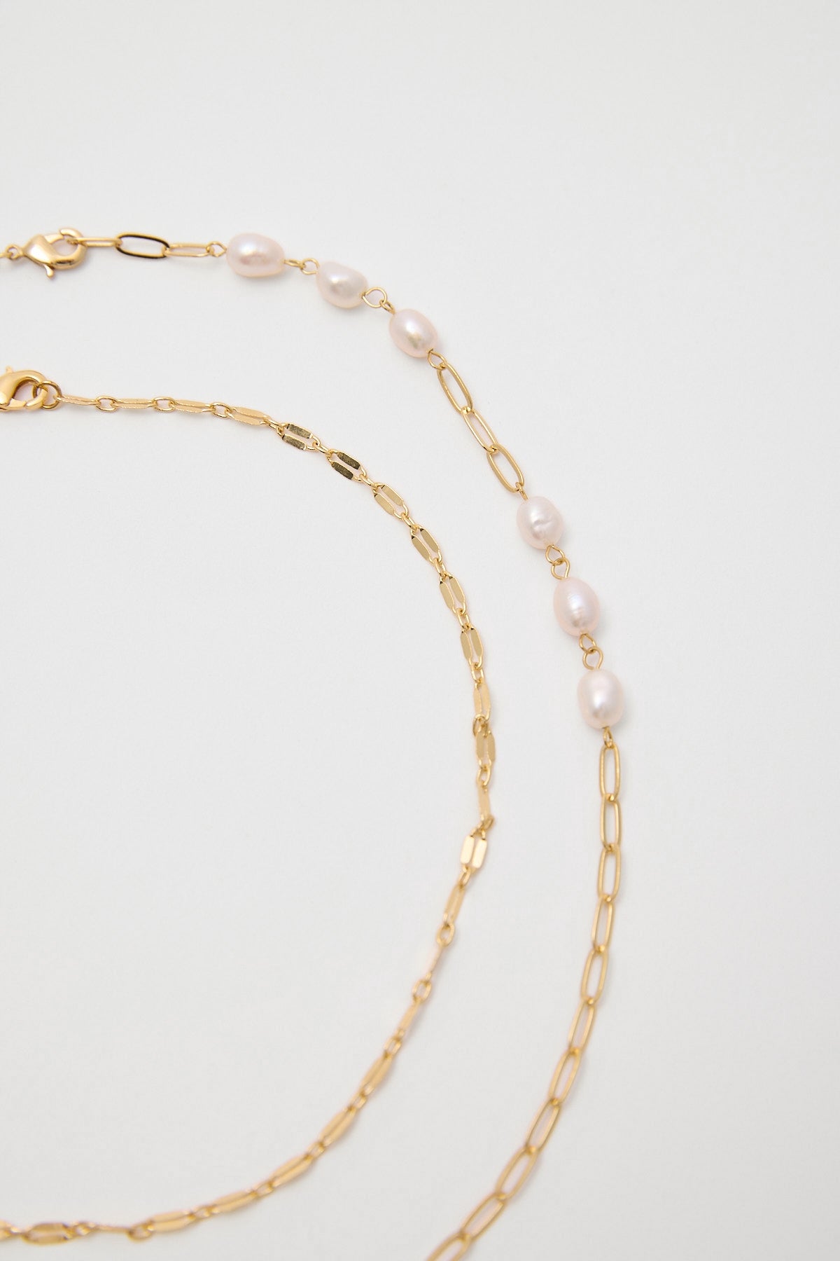 Perfect Stranger Talika Pearl Necklace 18K Gold