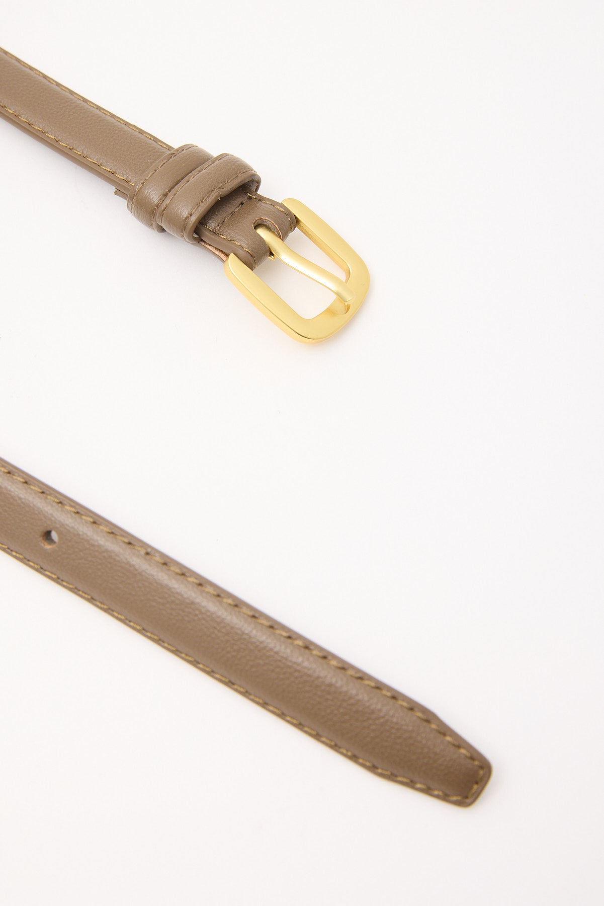 Perfect Stranger Classic Slim Belt Brown