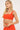 Perfect Stranger Menorca Square Neck Bralette Red