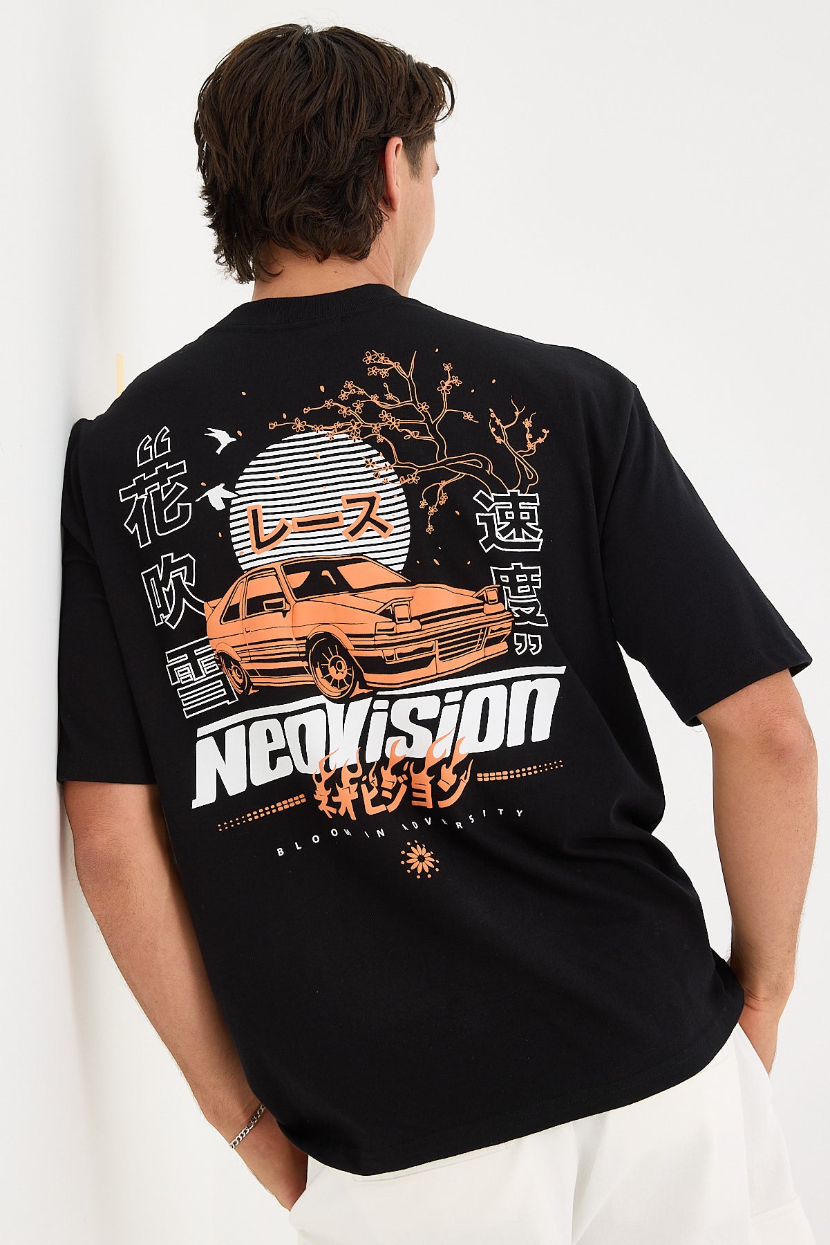 Neovision Enjin Oversized Super Heavy Tee Black