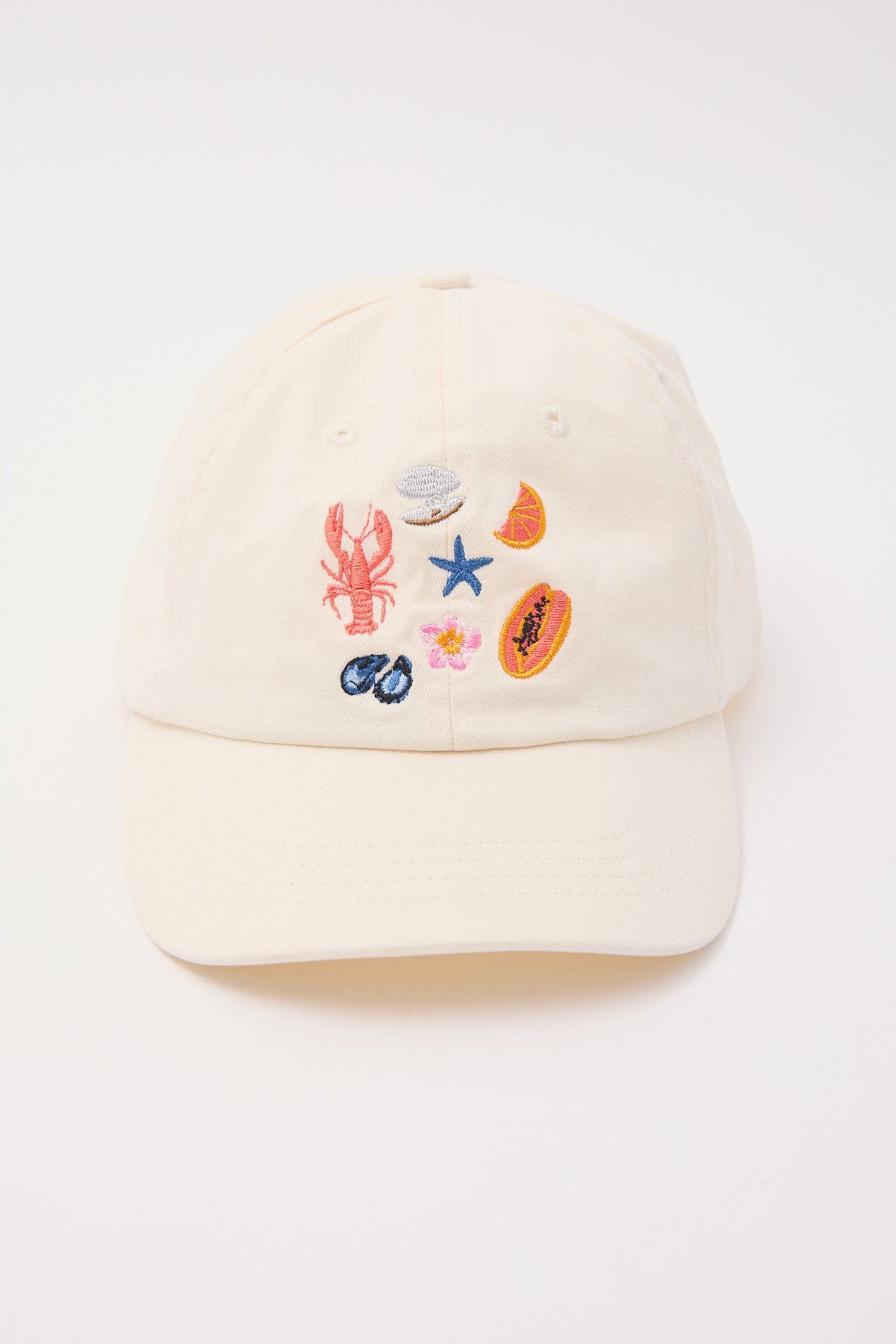 Token Euro Summer Dad Cap Cream