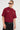 Common Need Sporting Brushed Easy Tee Burgundy