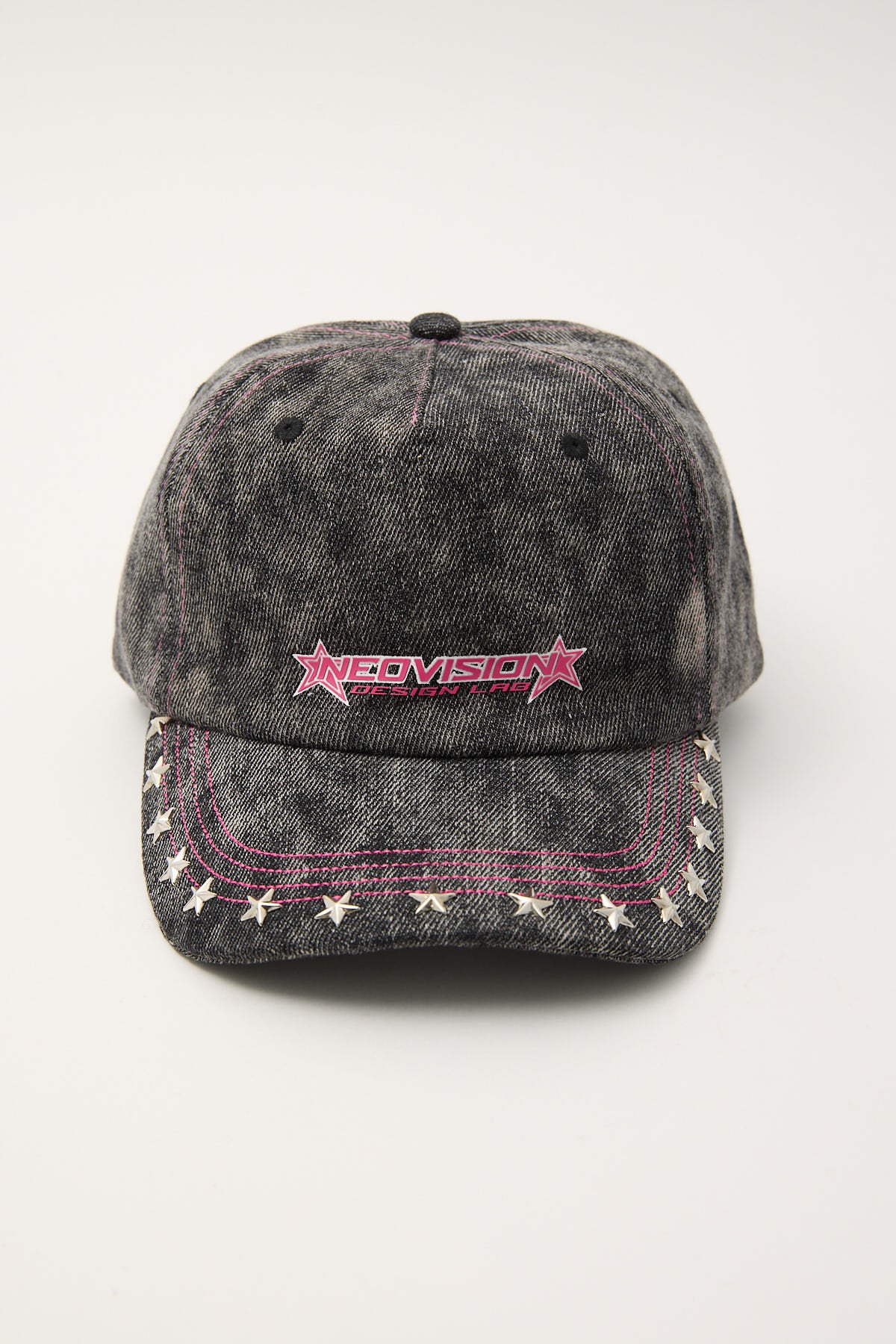 Neovision Sonar Studded Star Cap Washed Black