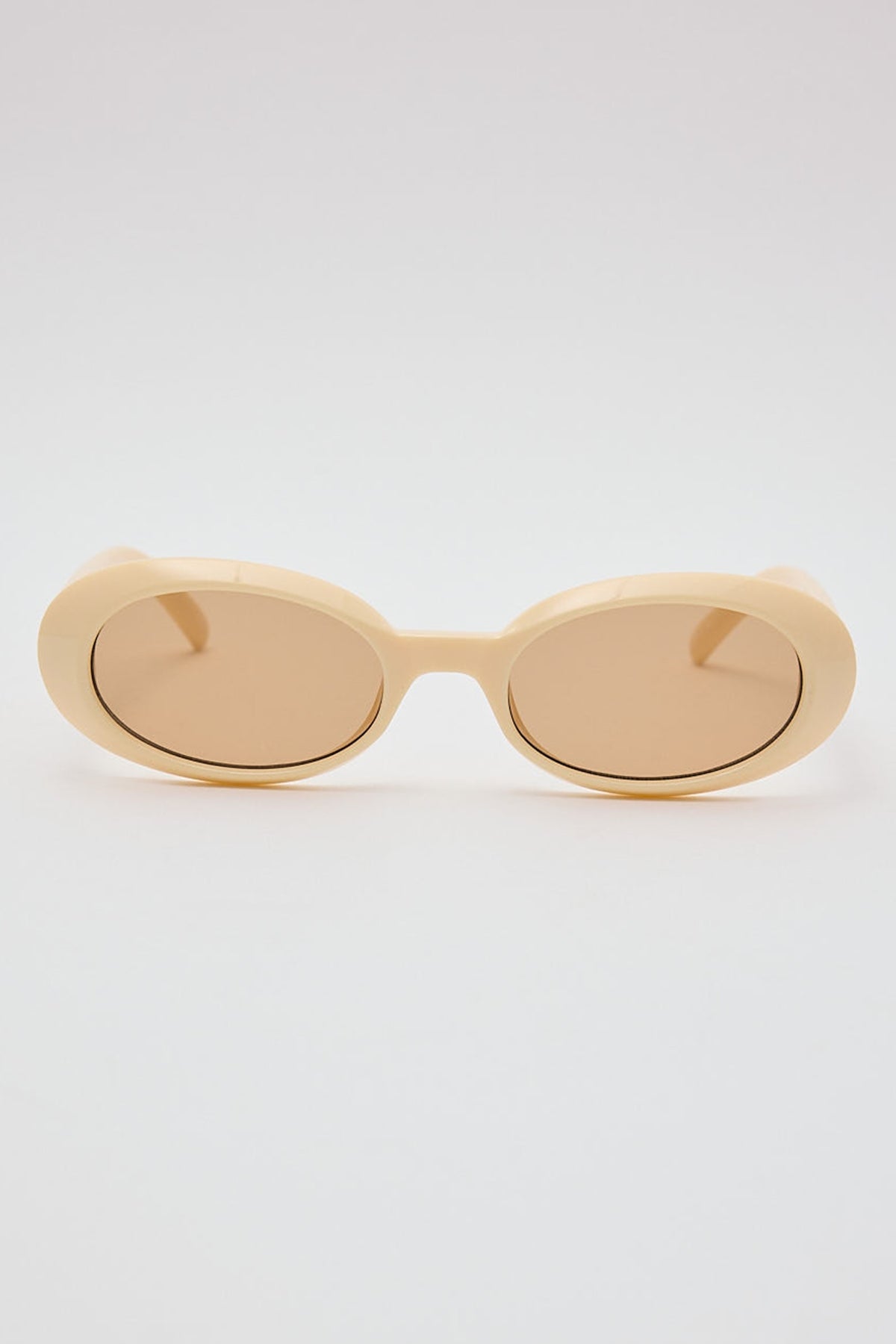 Le Specs Work It! Ivory/Tan Tint