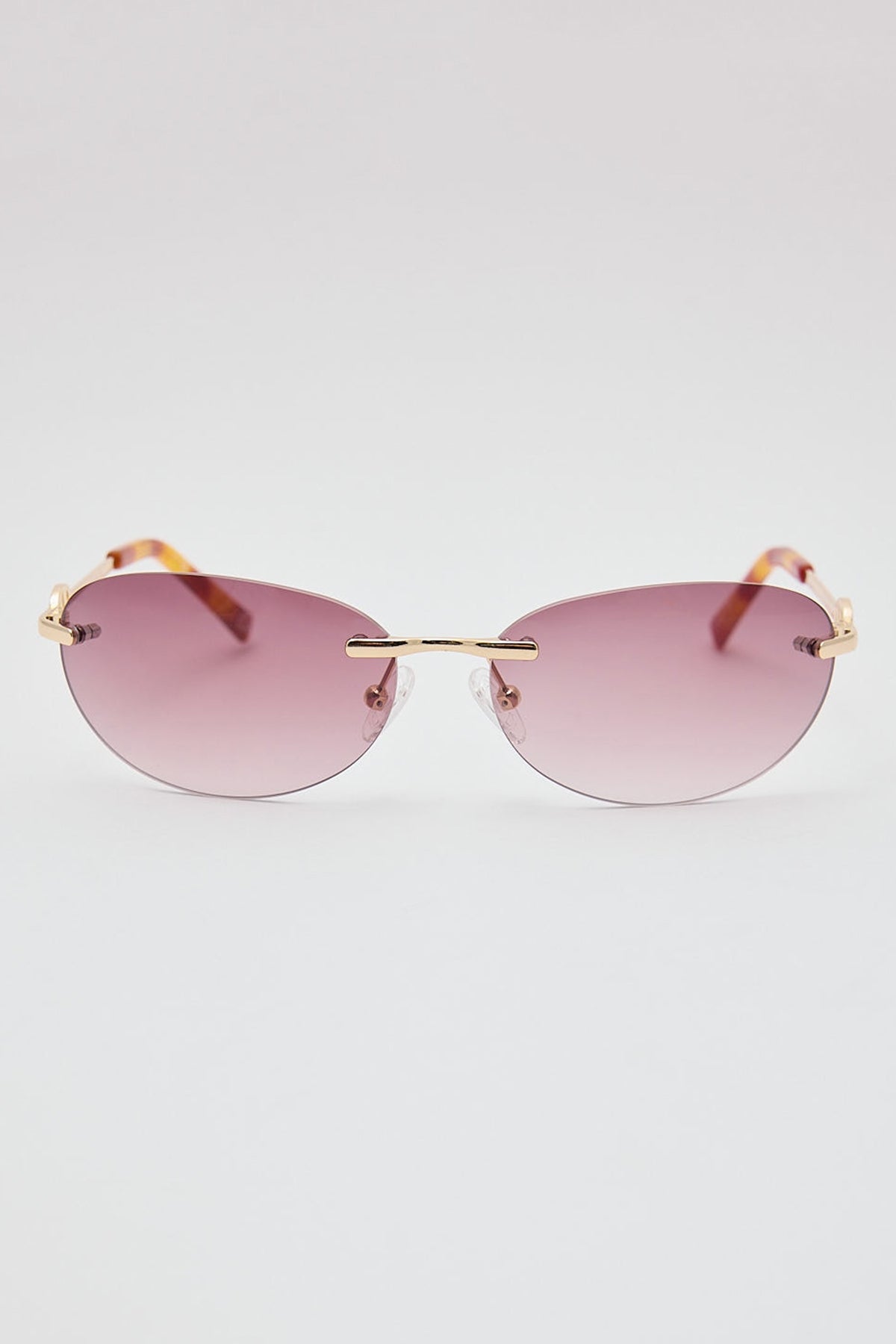 Le Specs Slinky Bright Gold/Warm Smoke Gradient