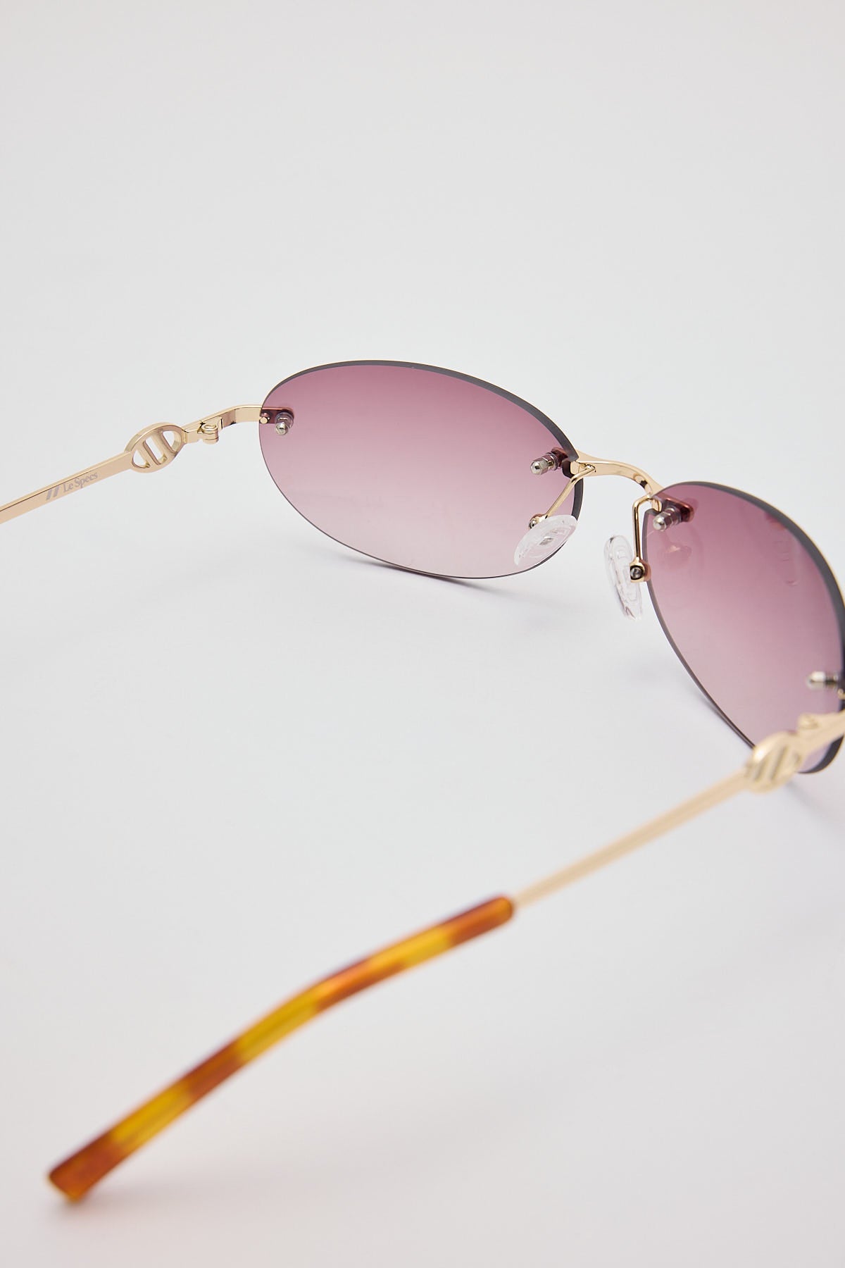 Le Specs Slinky Bright Gold/Warm Smoke Gradient