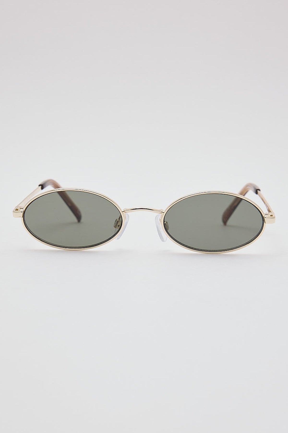 Le Specs Love Train Bright Gold/Khaki Mono