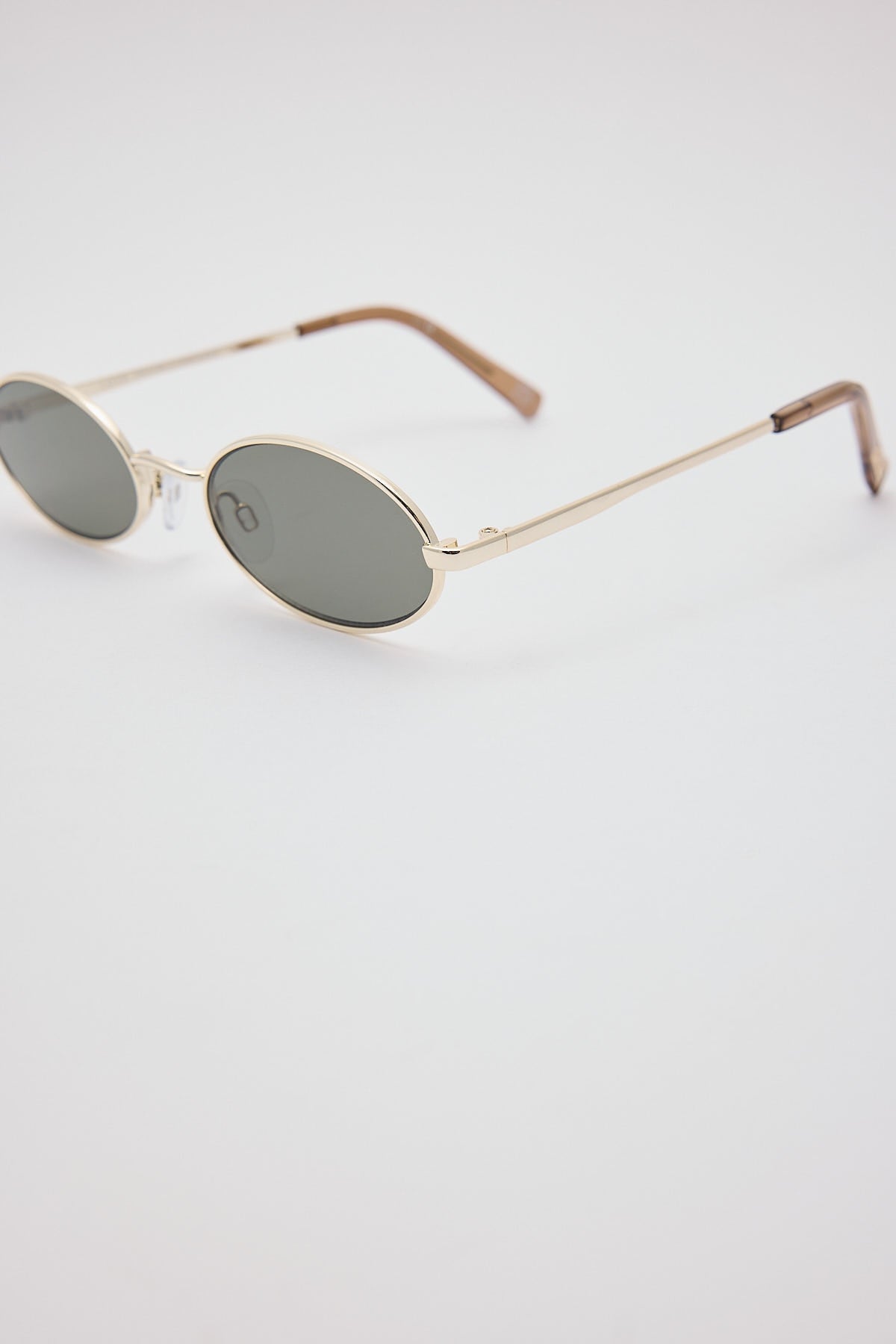 Le Specs Love Train Bright Gold/Khaki Mono