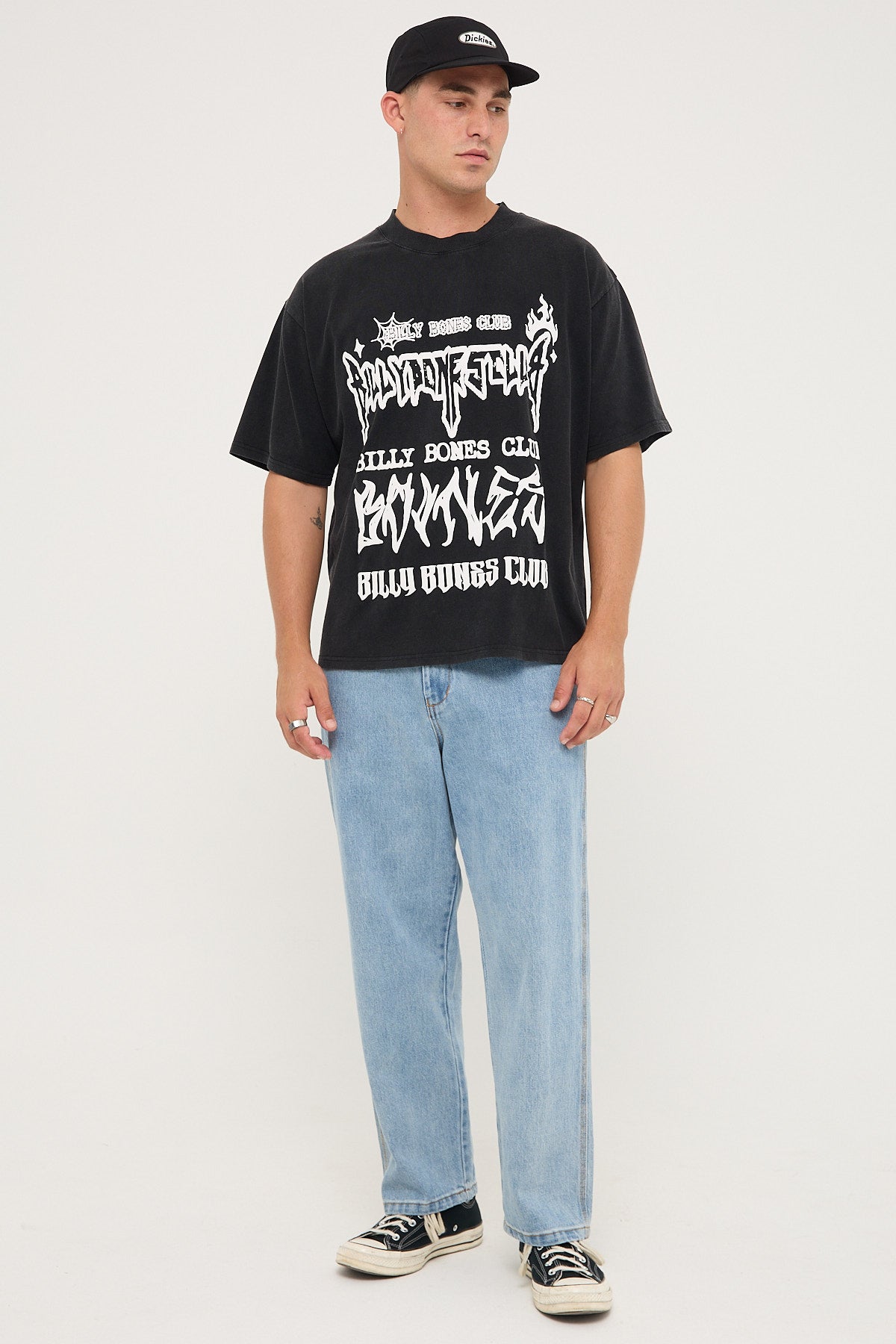 Billy Bones Club Bones Boundless Tee Vintage Black