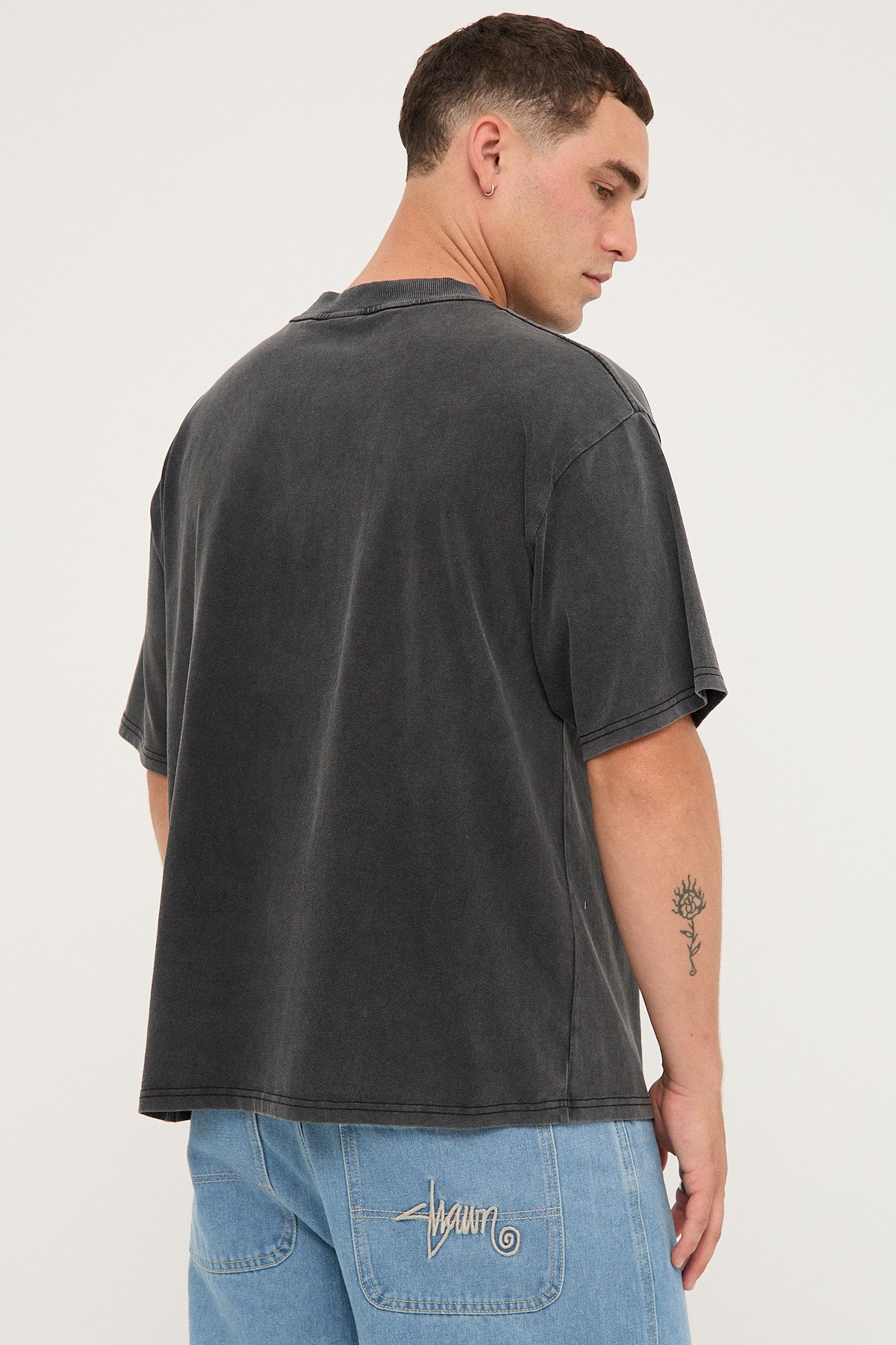 Billy Bones Club Wingspan Tee Washed Black