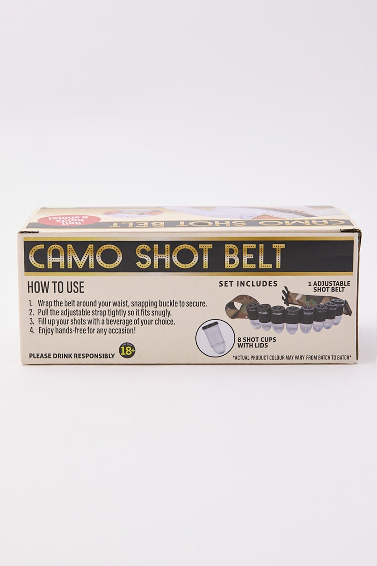 Mdi Shot Belt Camo Camo